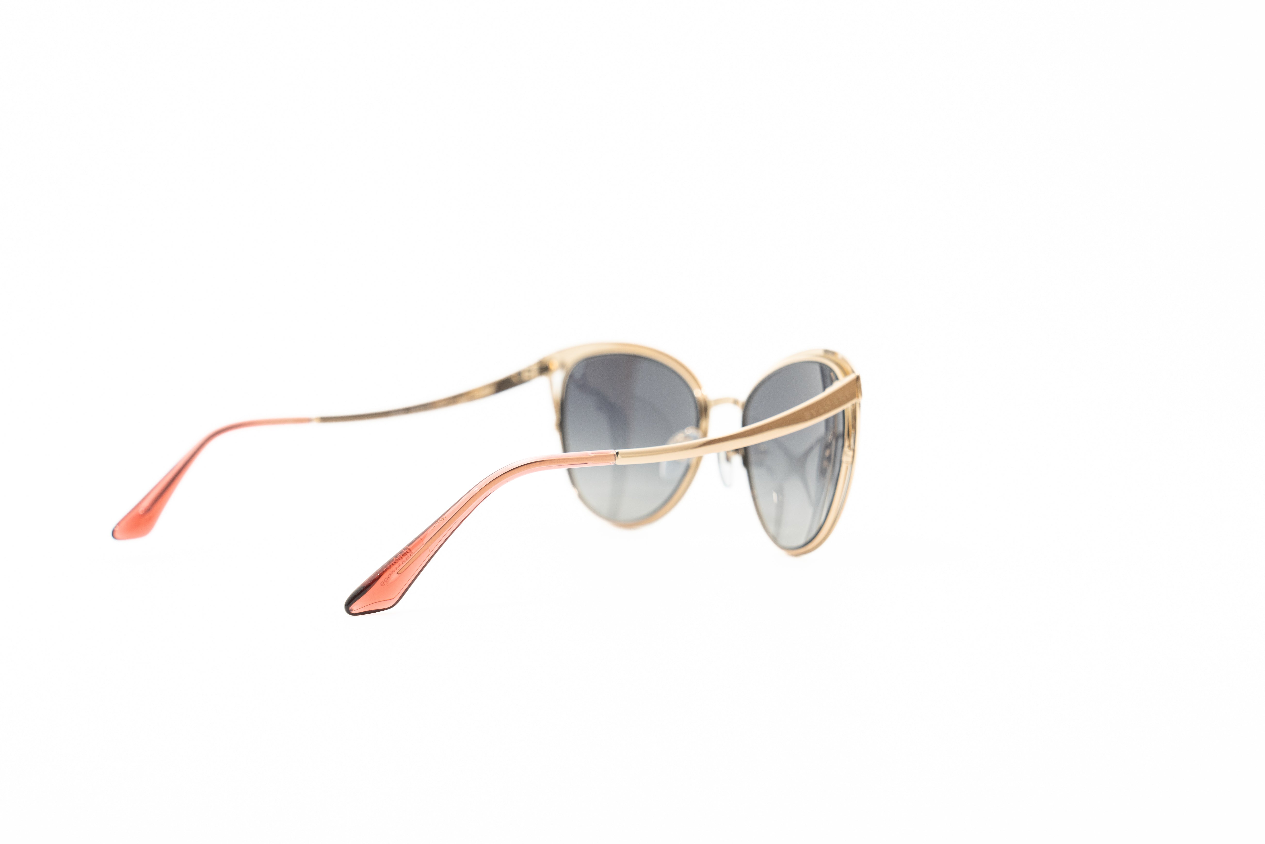 Bvlgari Cat Eye Stainless Steel 6083 Sunglasses