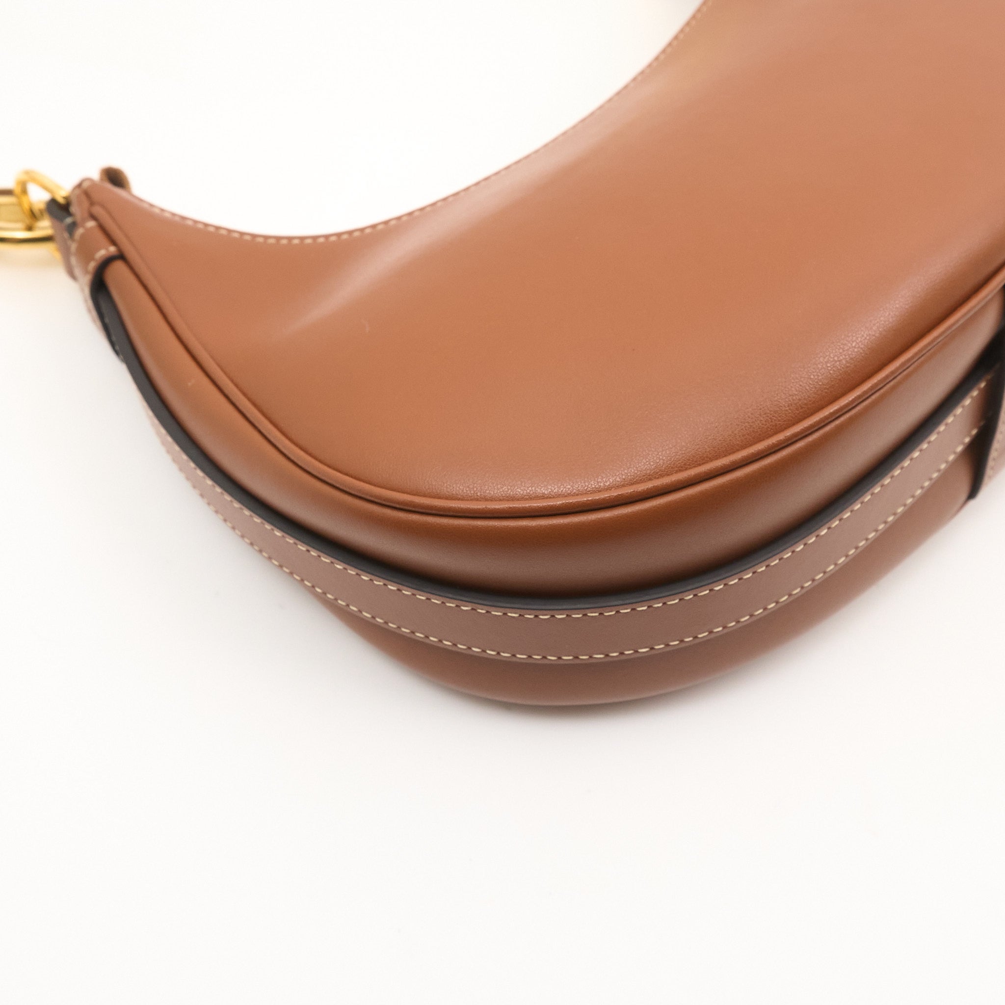 Celine Ava Triomphe Tan Leather Bag