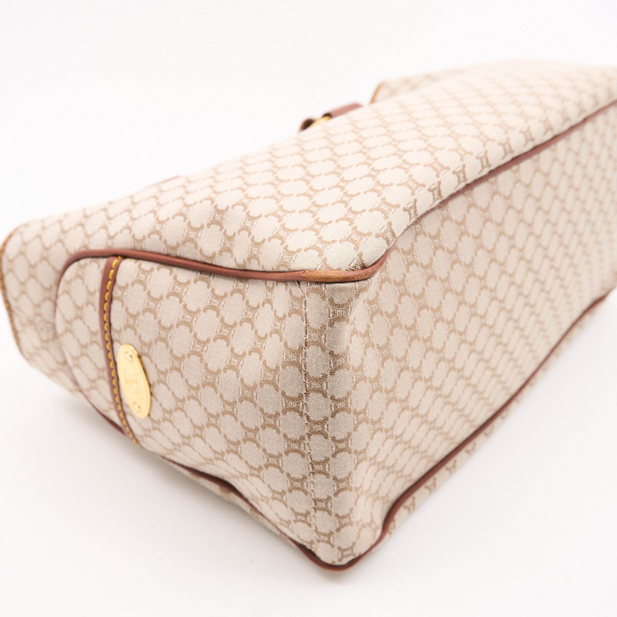 Celine Macadam Canvas & Leather Tote