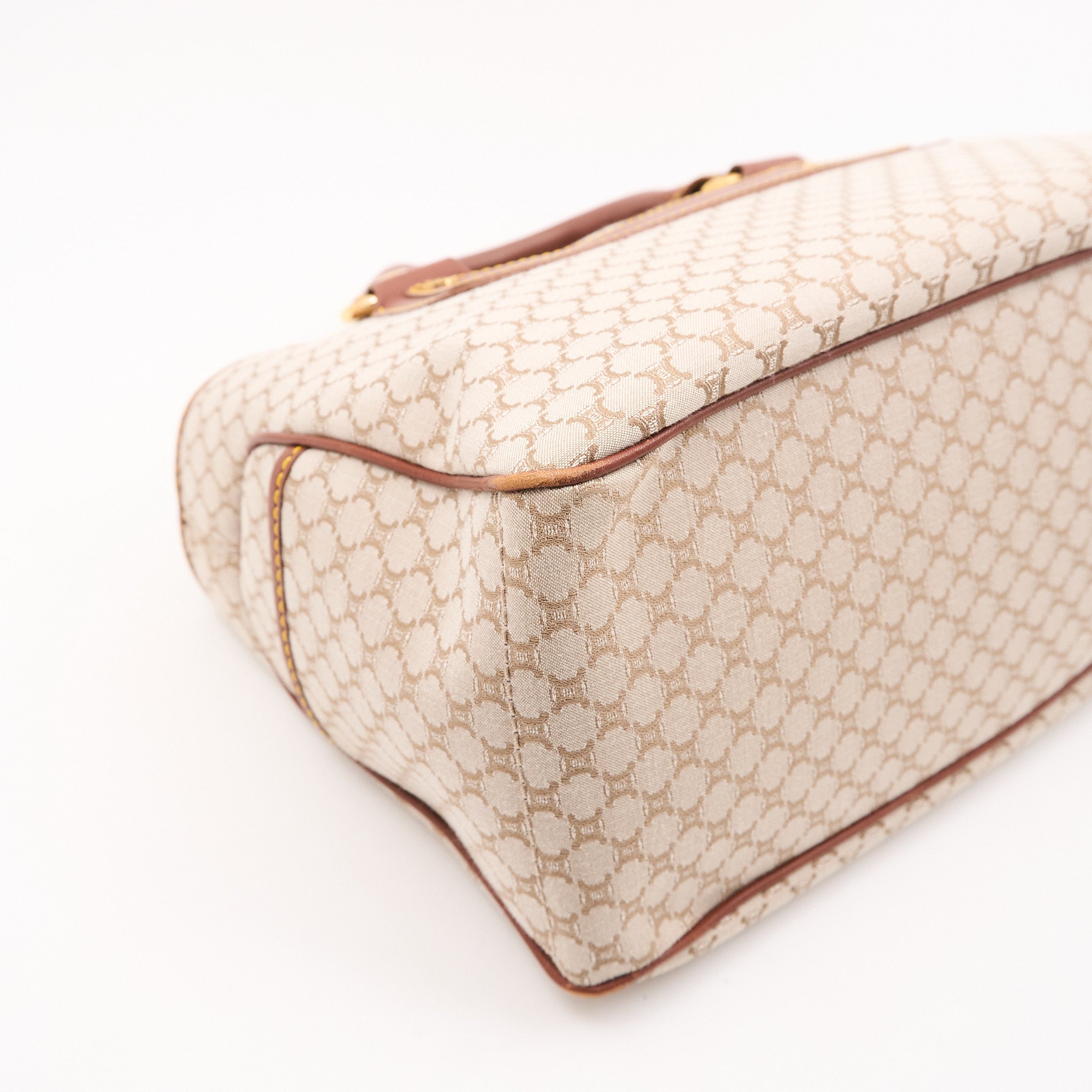 Celine Macadam Canvas & Leather Tote