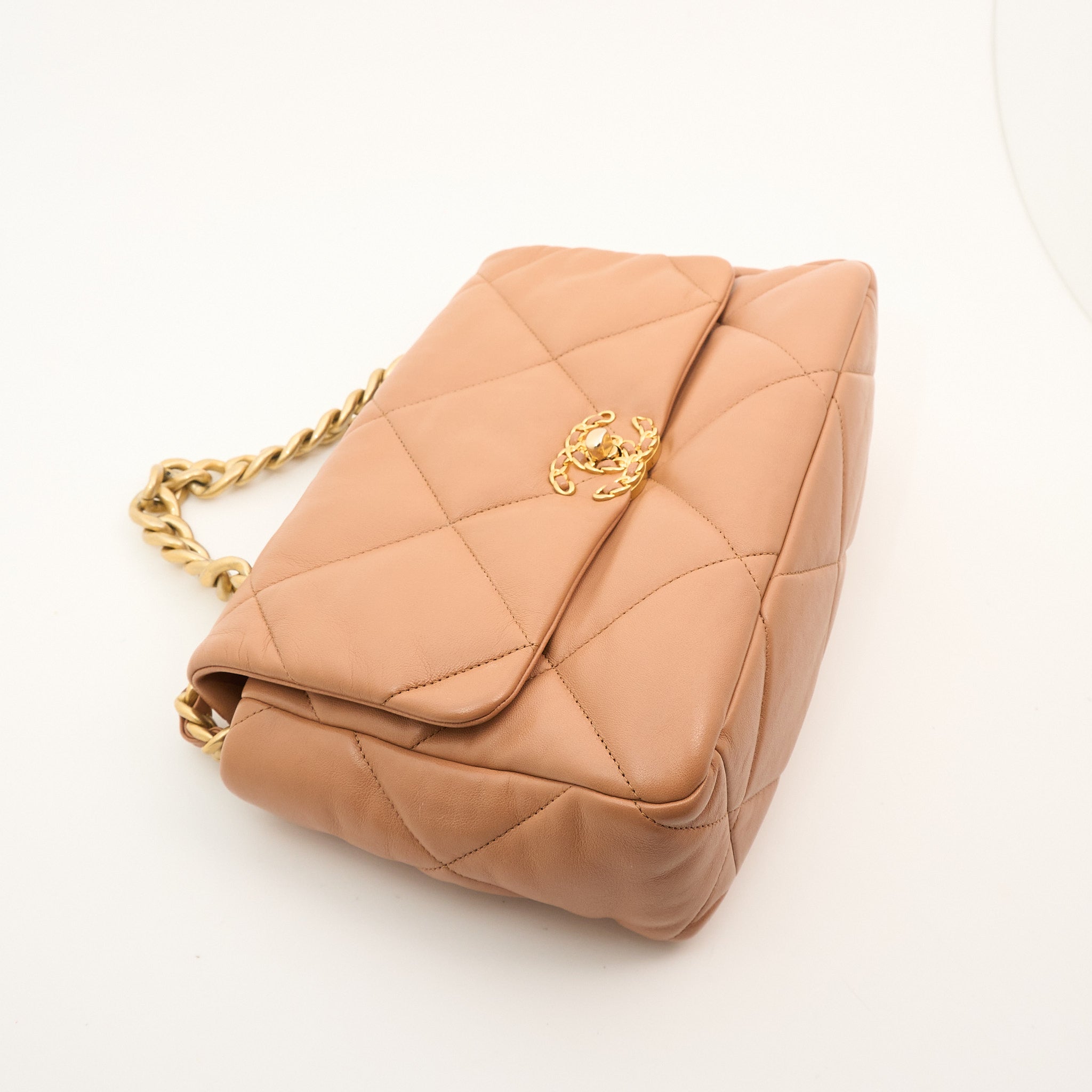 Chanel 19 Medium Caramel Bag
