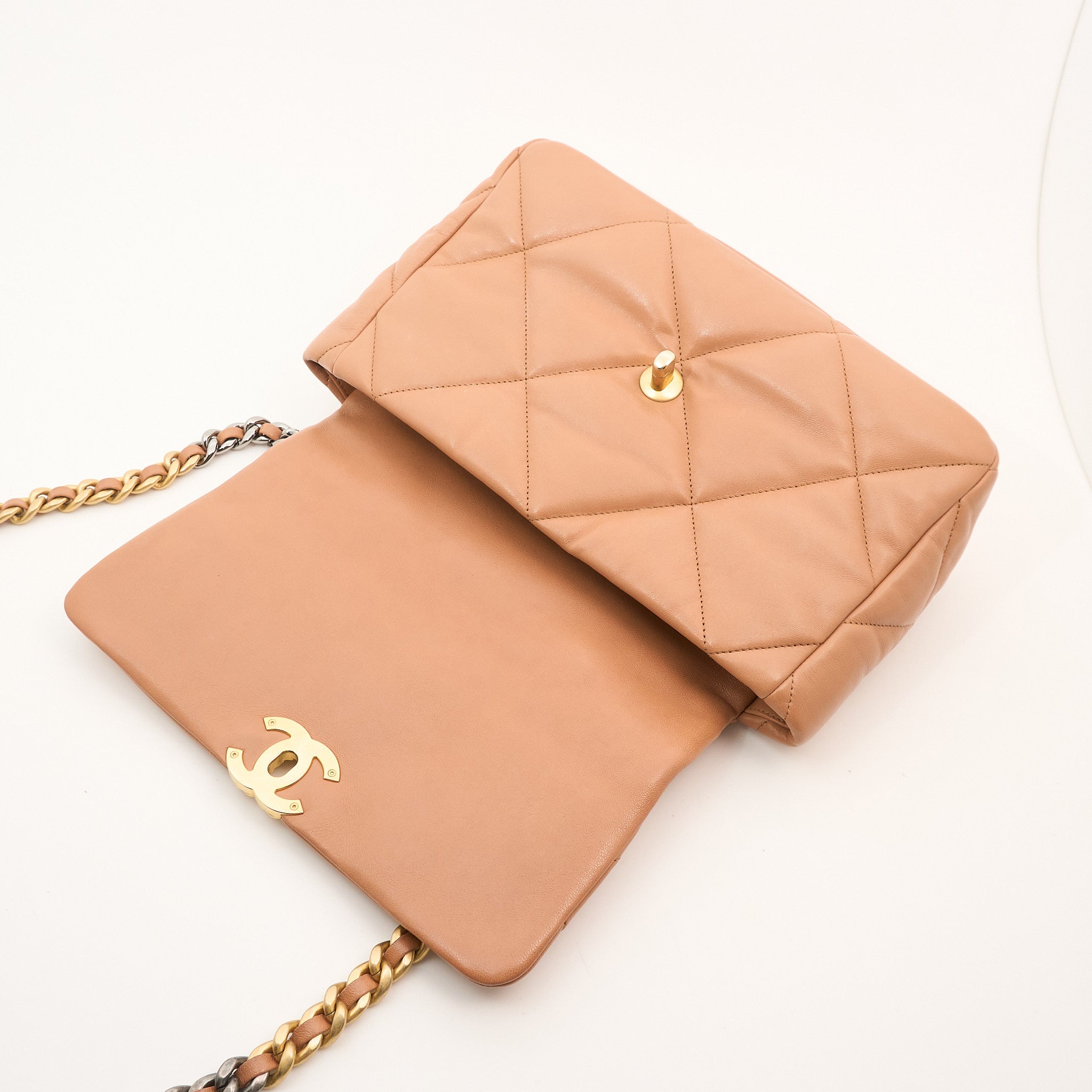Chanel 19 Medium Caramel Bag