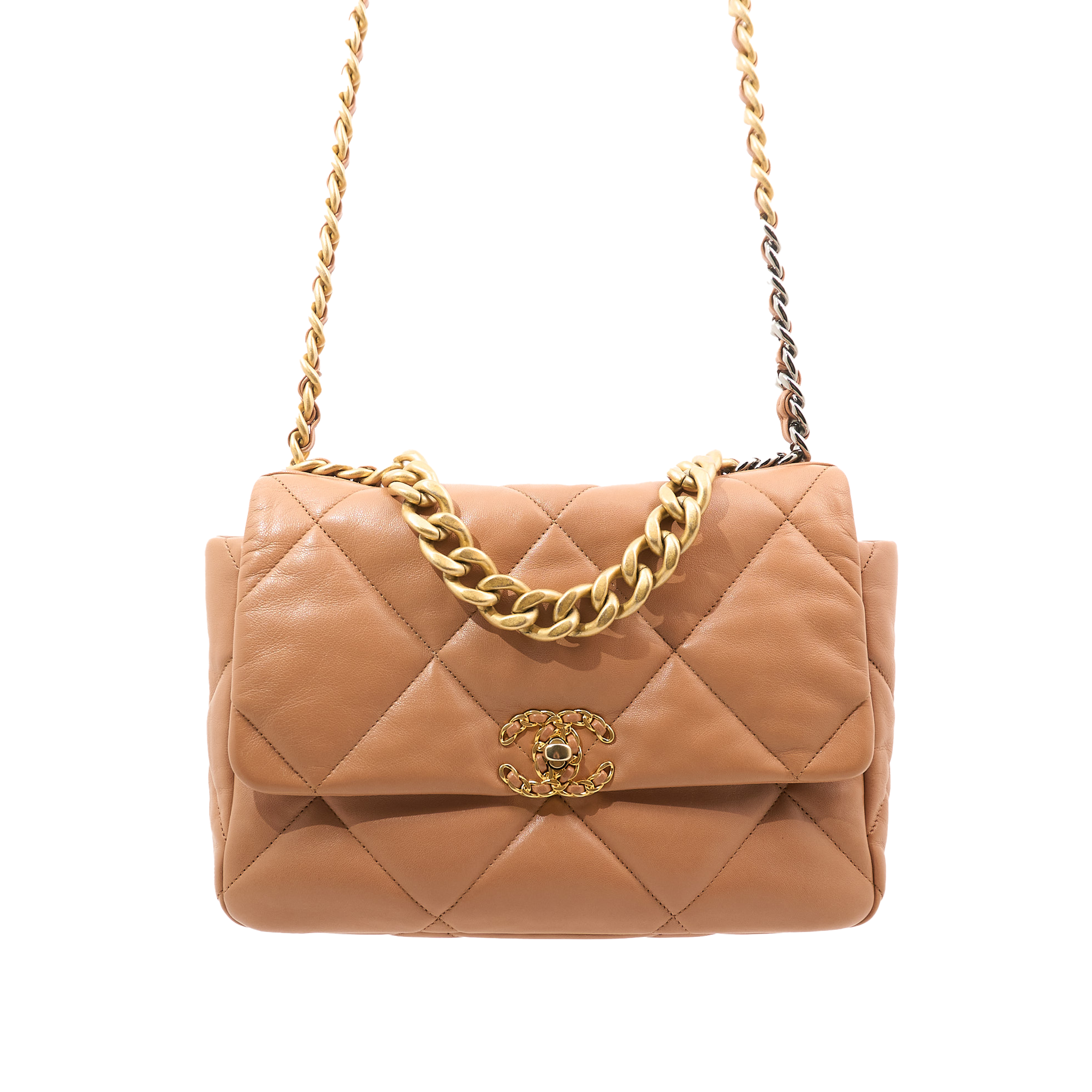 Chanel 19 Medium Caramel Bag