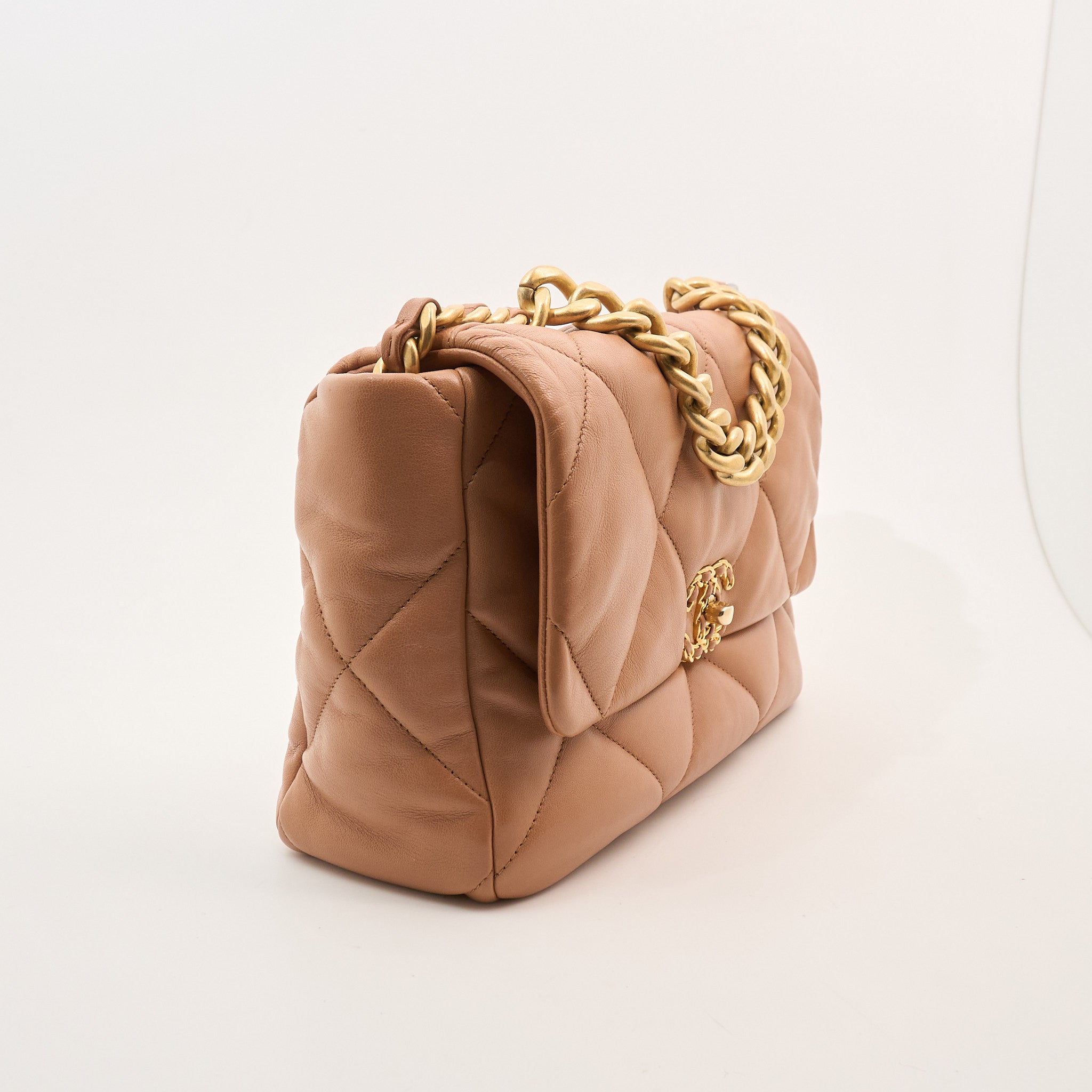 Chanel 19 Medium Caramel Bag