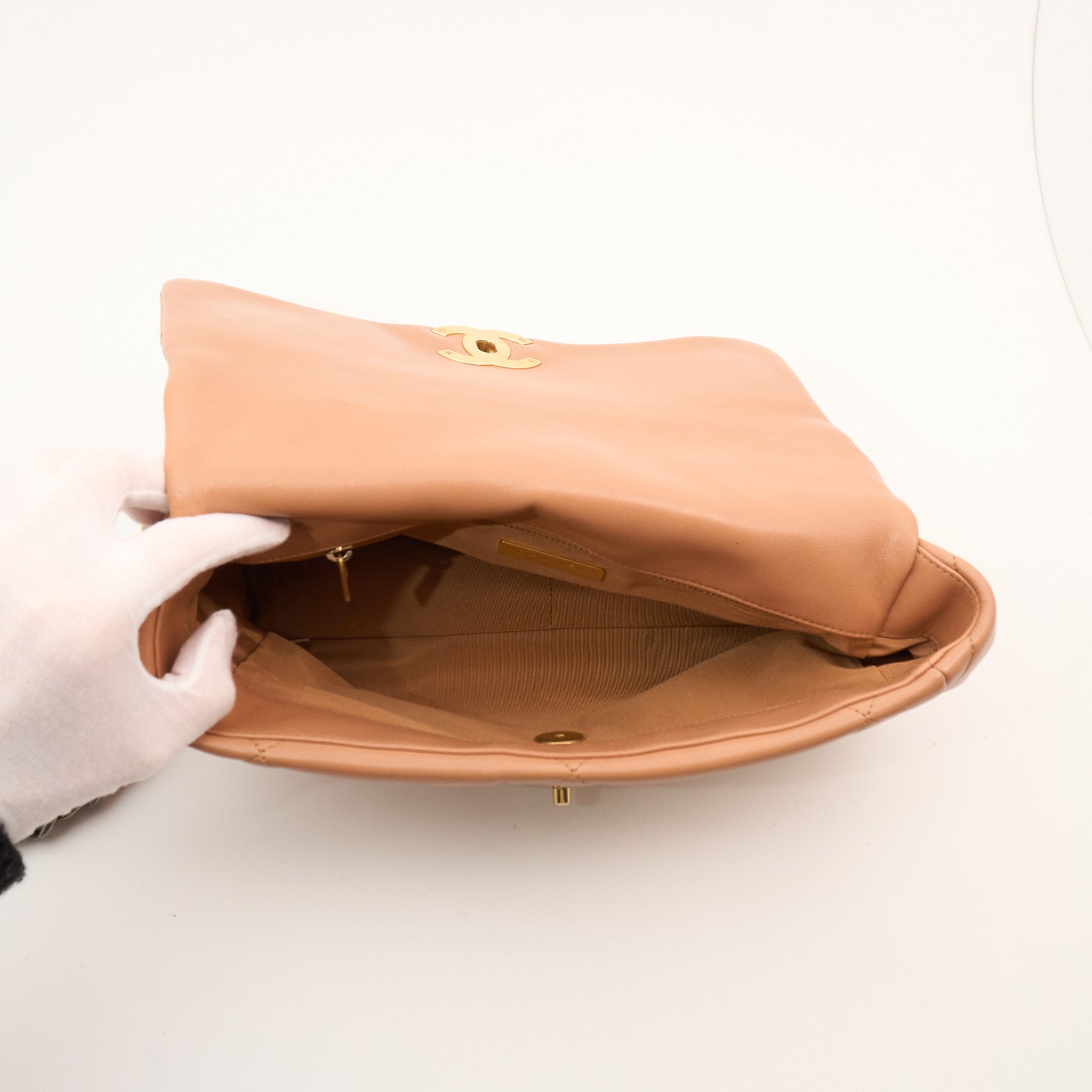 Chanel 19 Medium Caramel Bag
