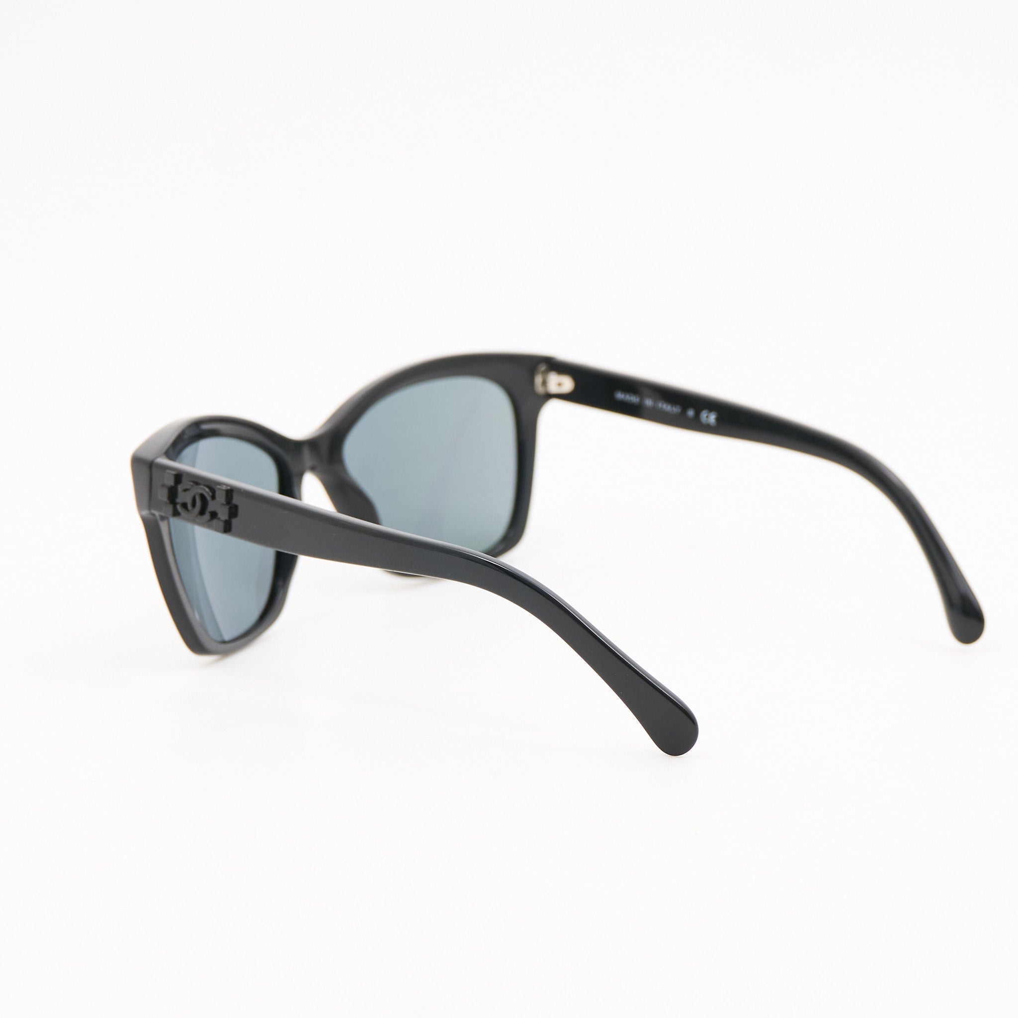 Chanel Black Cat-Eye Sunglasses