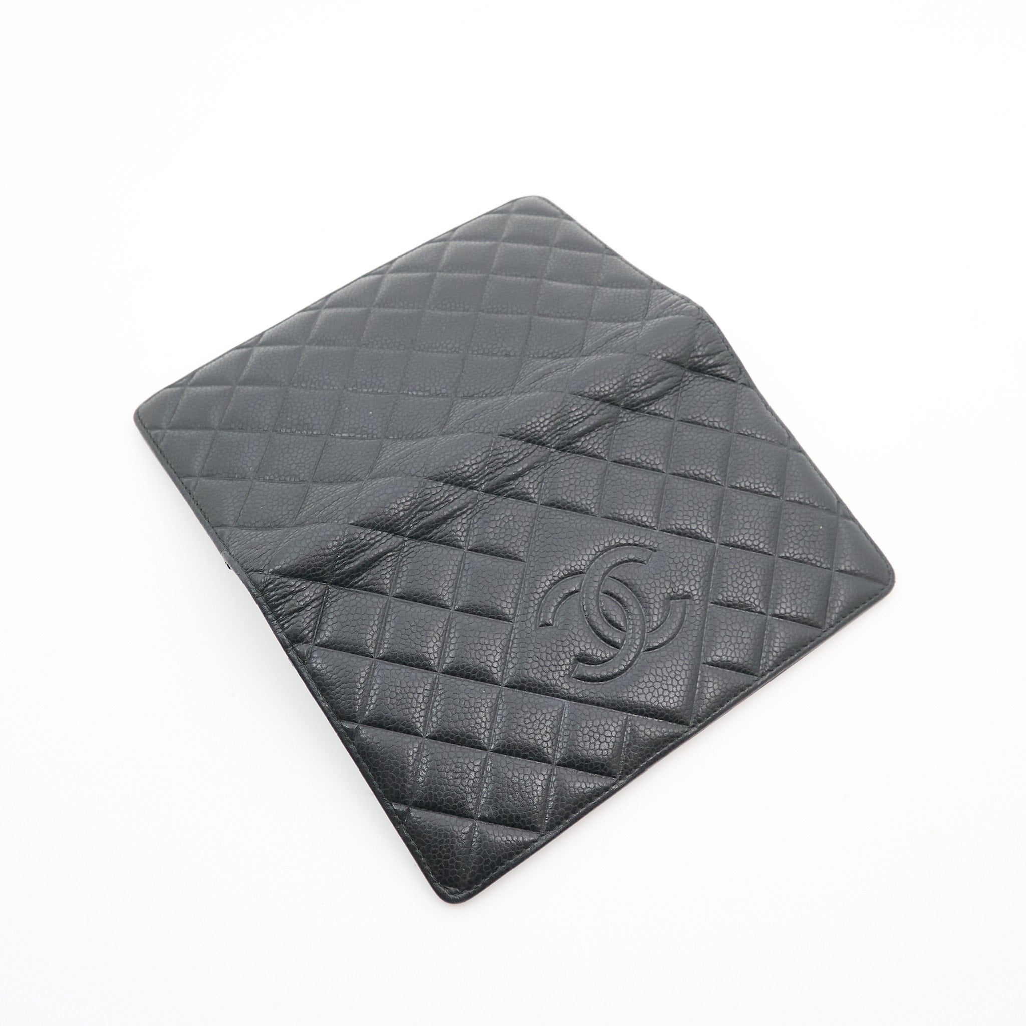 Chanel Black Caviar Leather Wallet