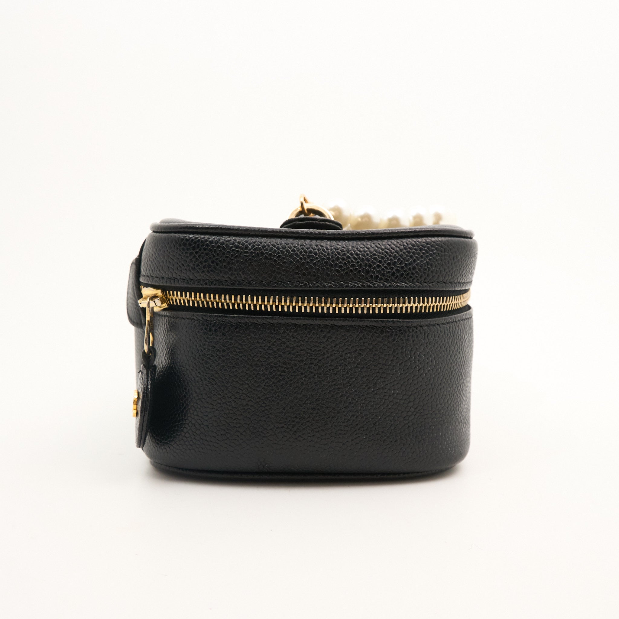 Chanel Black Caviar Vanity Bag