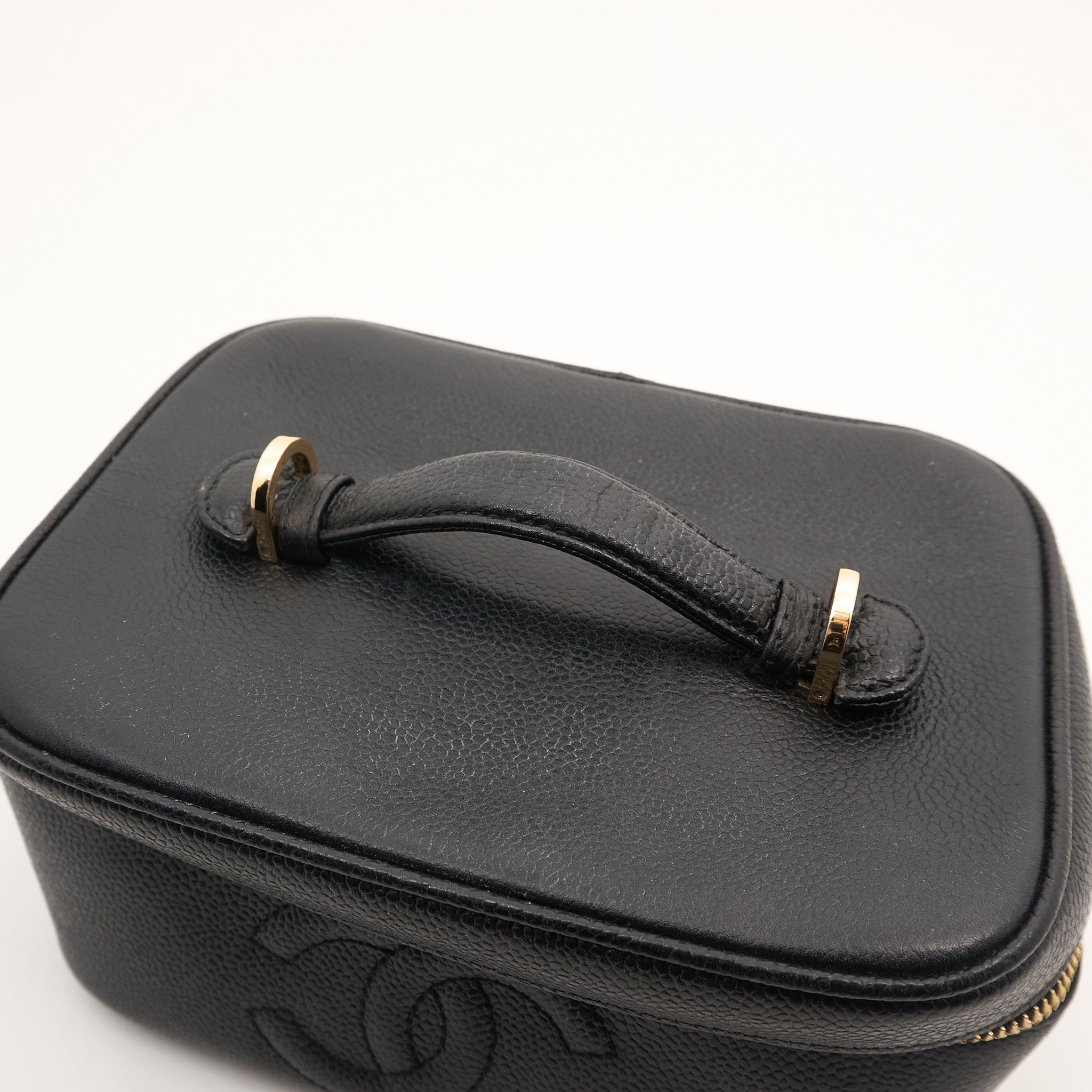 Chanel Black Caviar Vanity Bag
