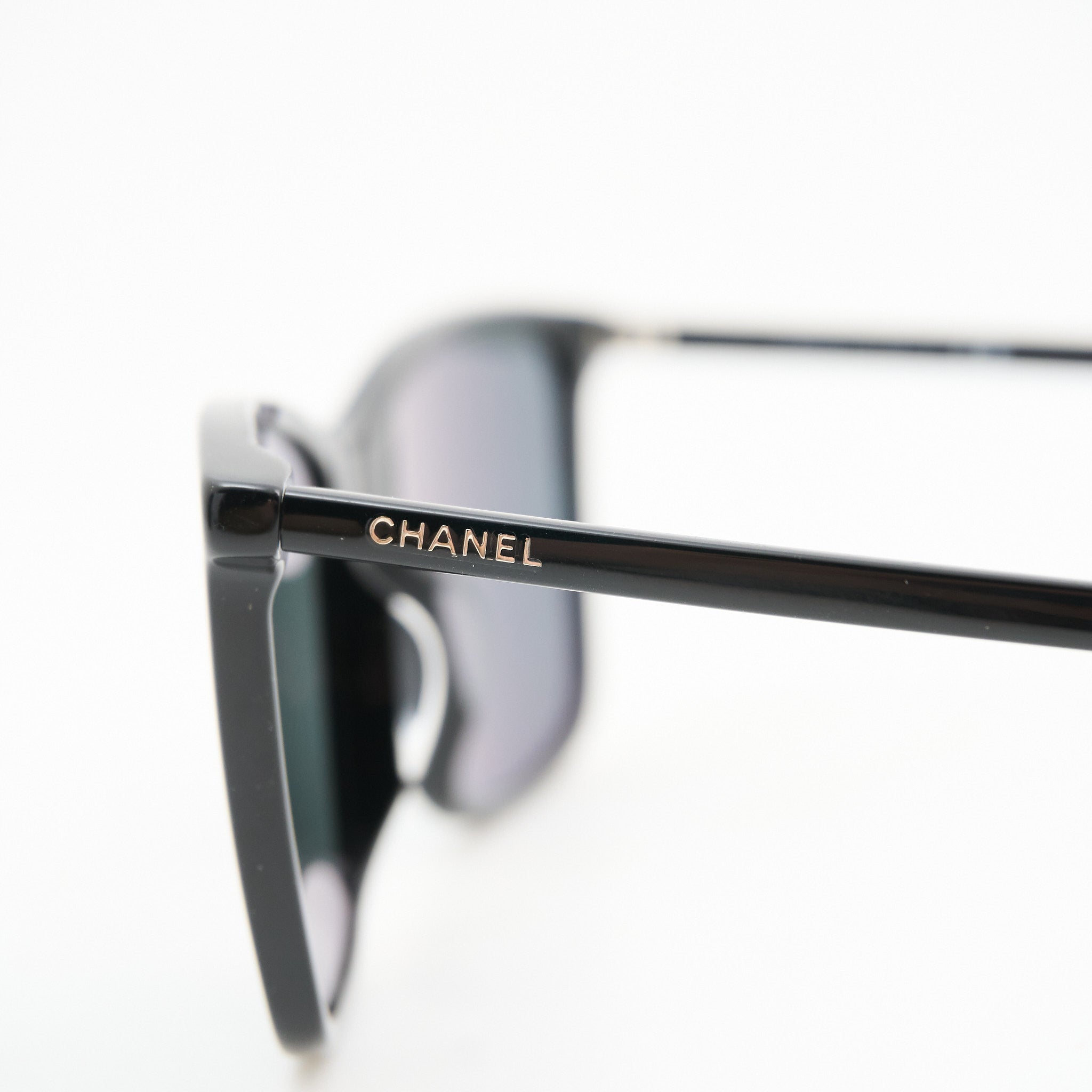 Chanel Black Square Sunglasses