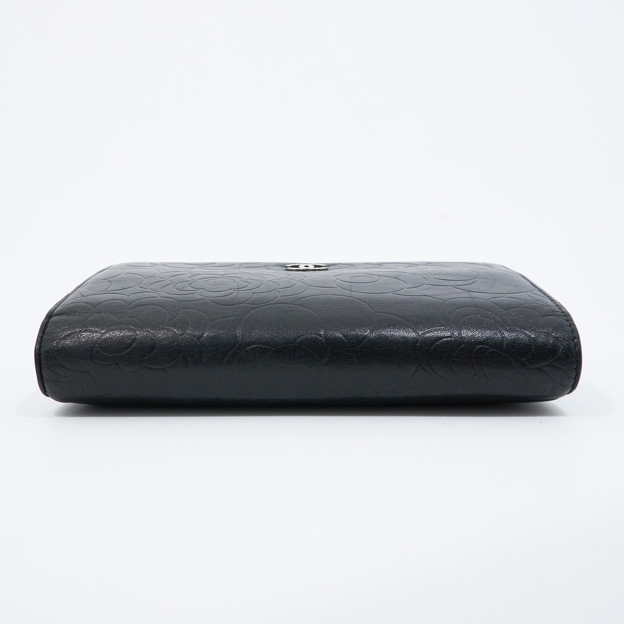 Chanel Camellia Black WOC SHW