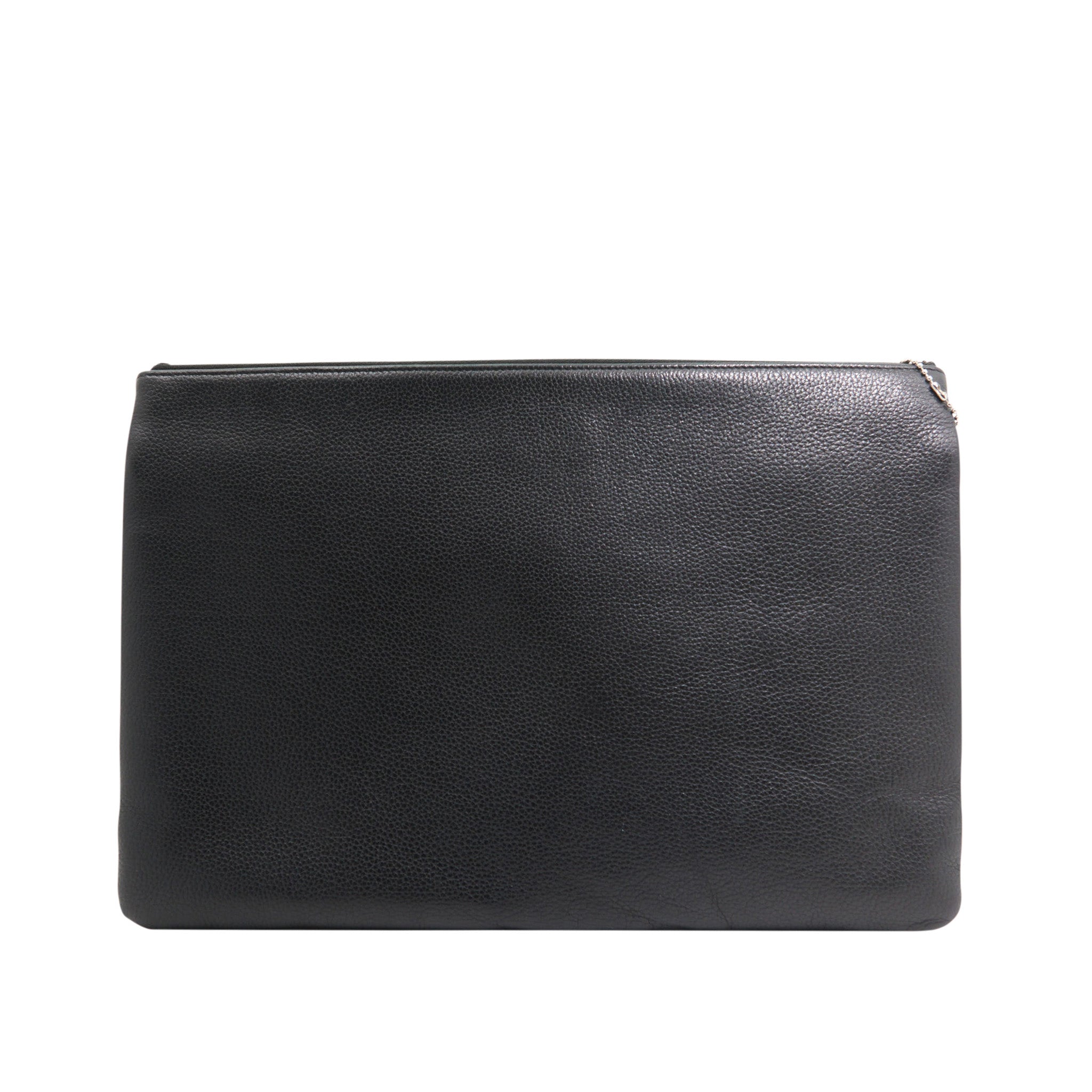 Chanel Caviar Pouch in Black SHW