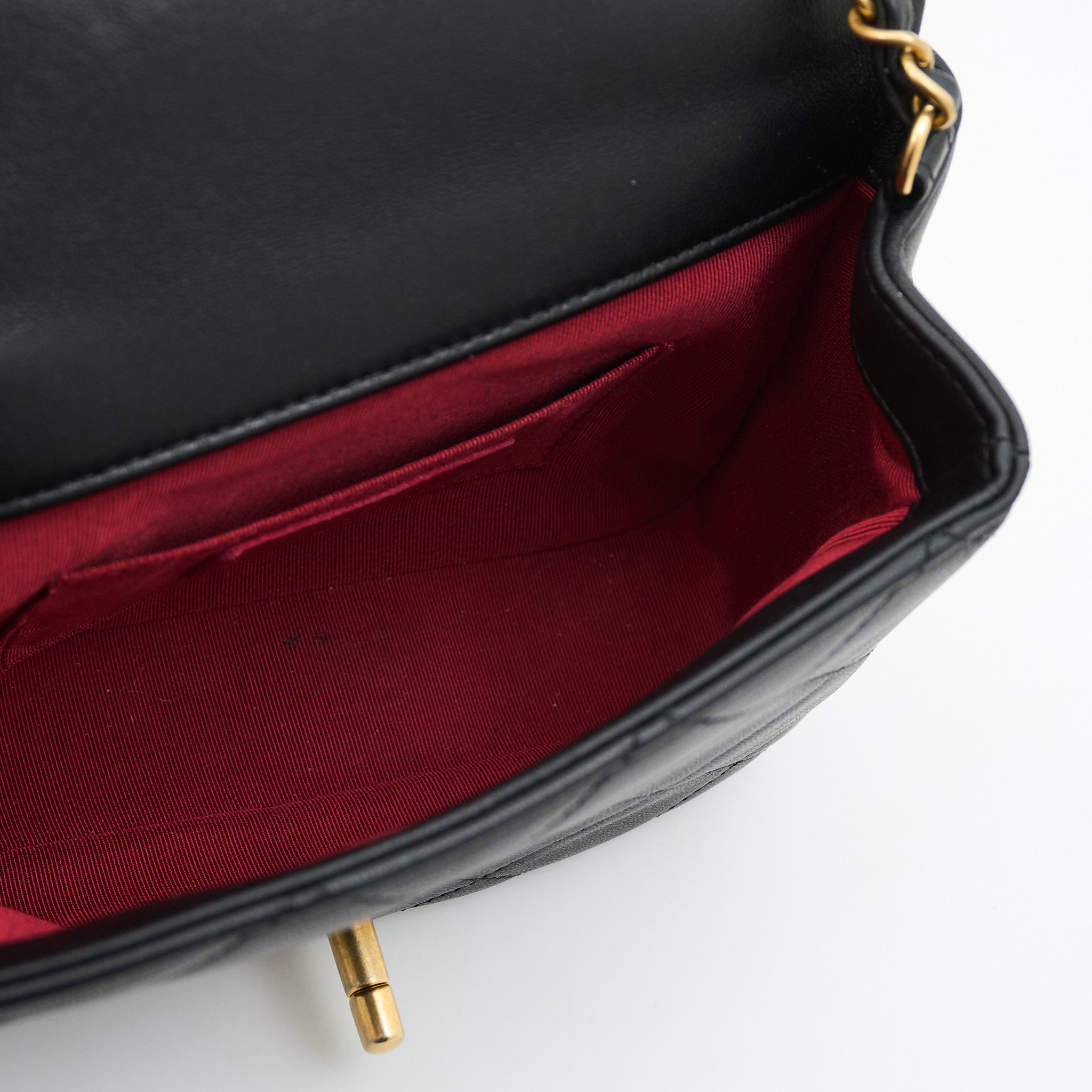 Chanel Caviar Quilted Top Handle in Black GHW