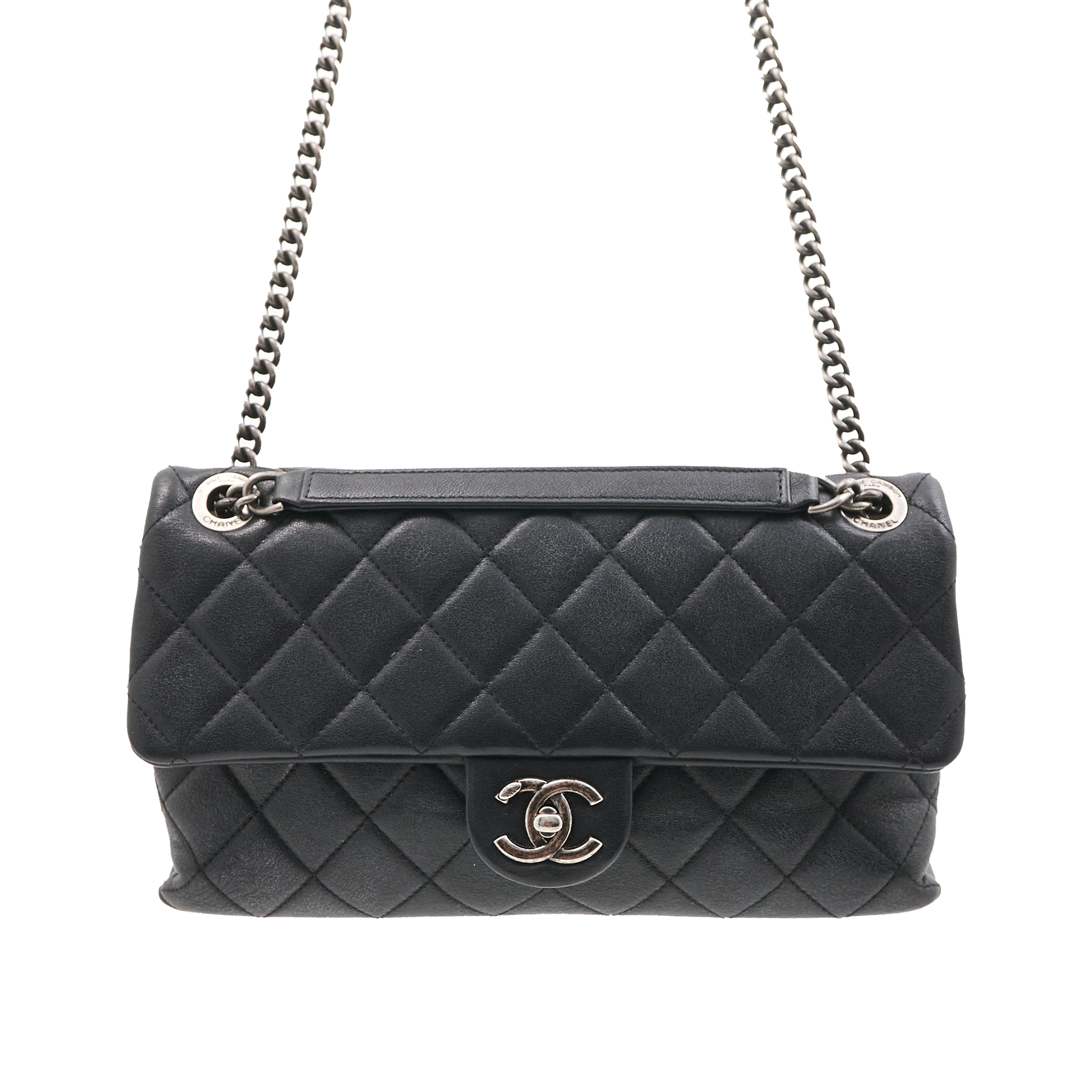Chanel CC Duo Flap Bag