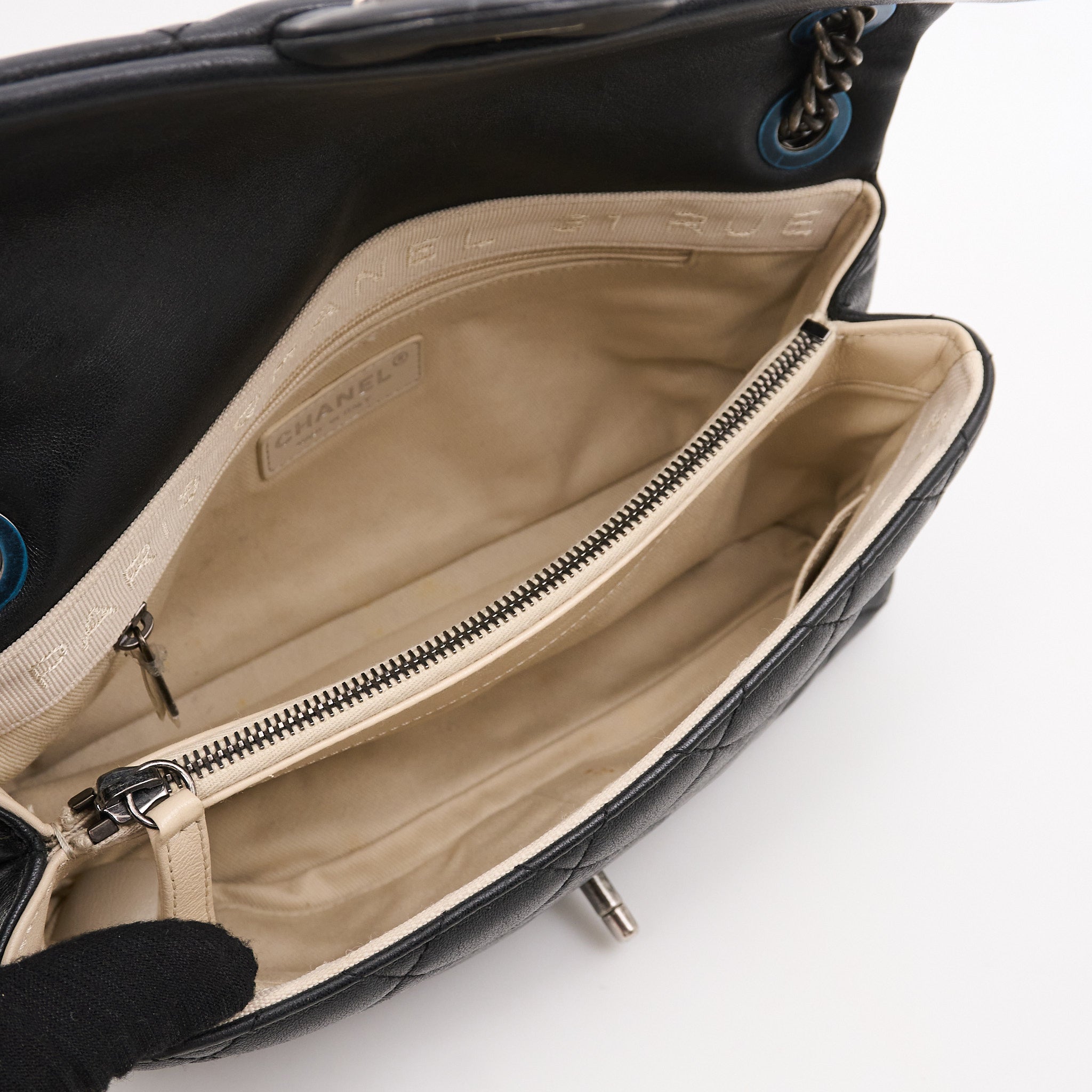 Chanel CC Duo Flap Bag