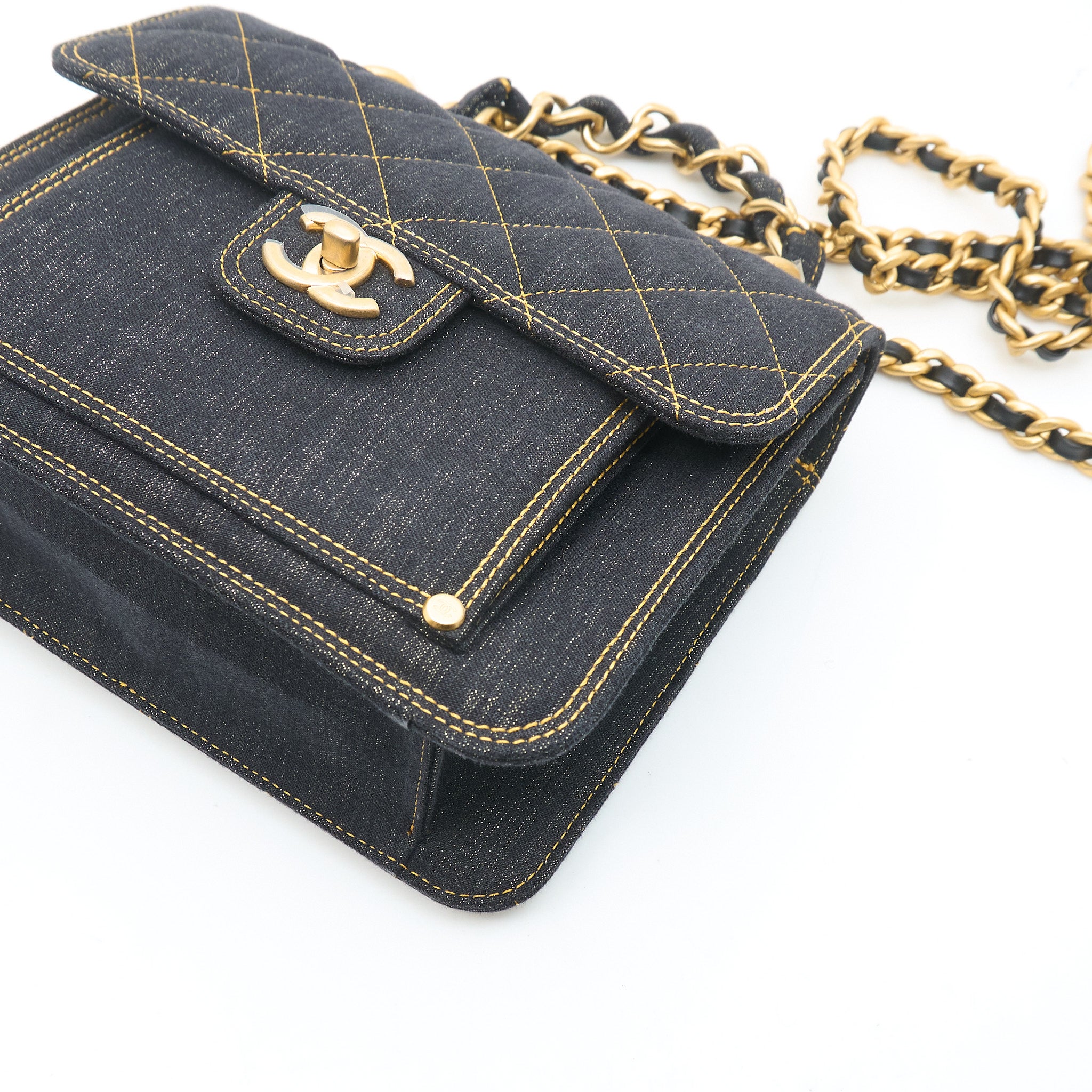 Chanel Denim 23S Flap Bag