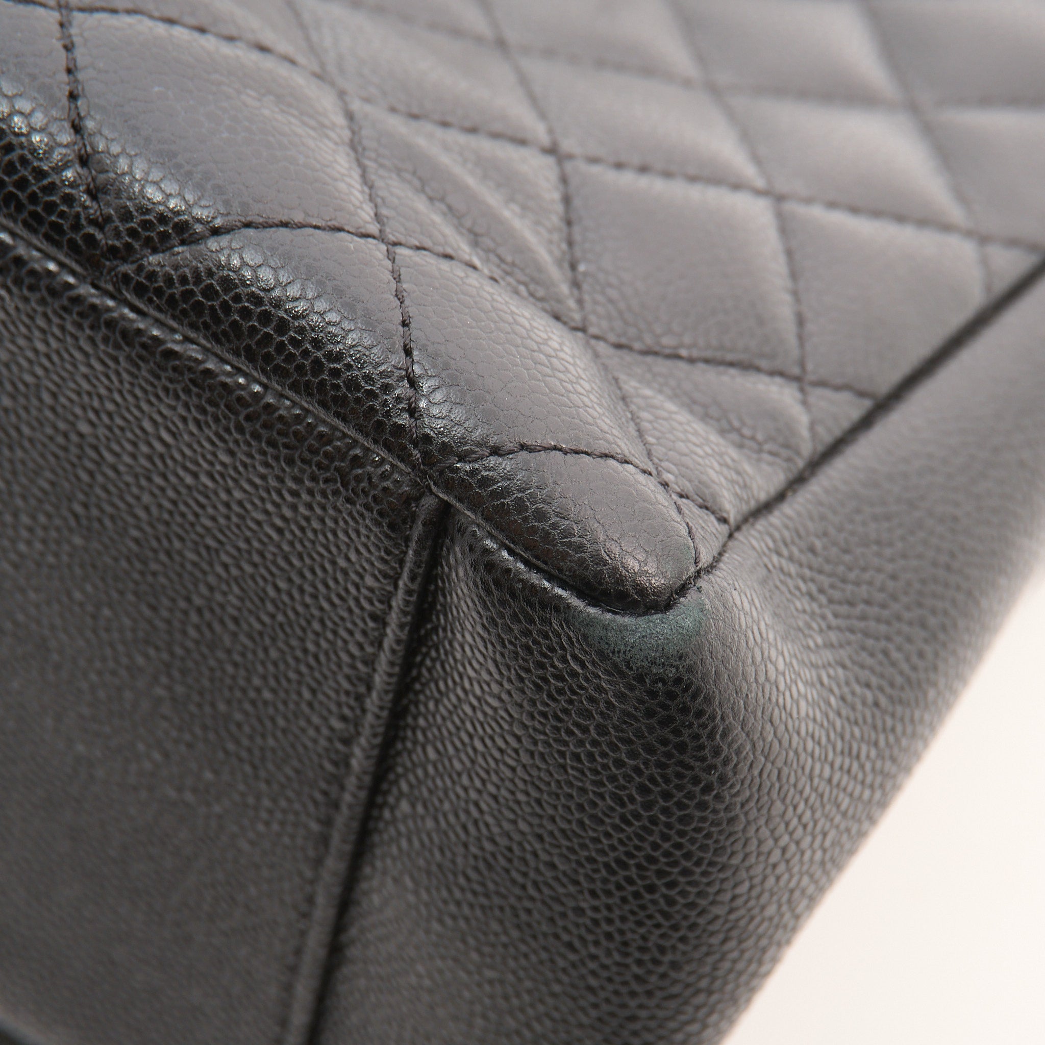 Chanel Grand Shopping Tote GST Black Caviar SHW