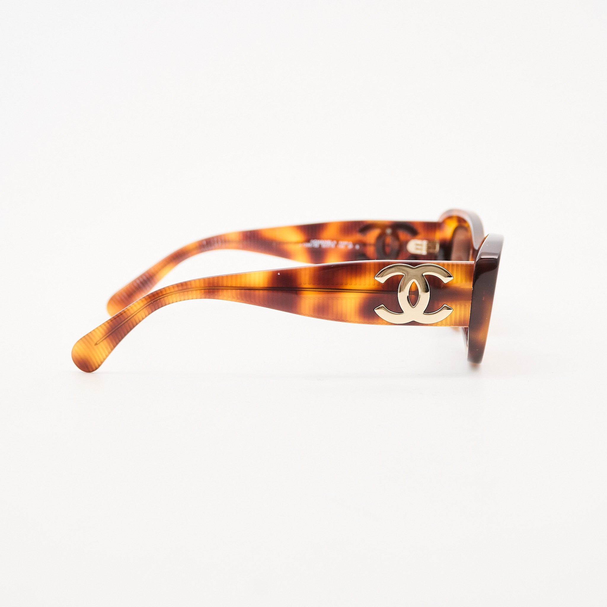 Chanel Havana Pillow CC Sunglasses