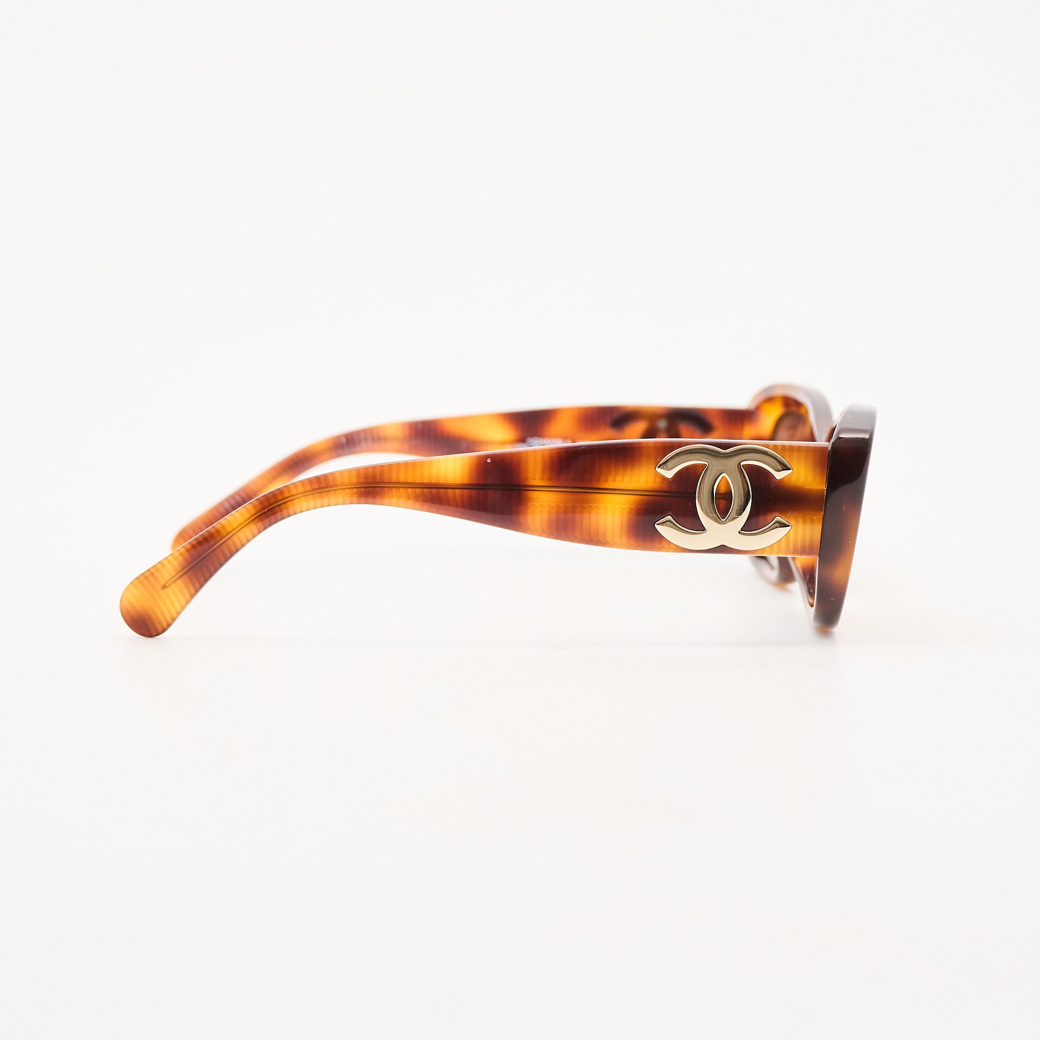 Chanel Havana Pillow CC Sunglasses