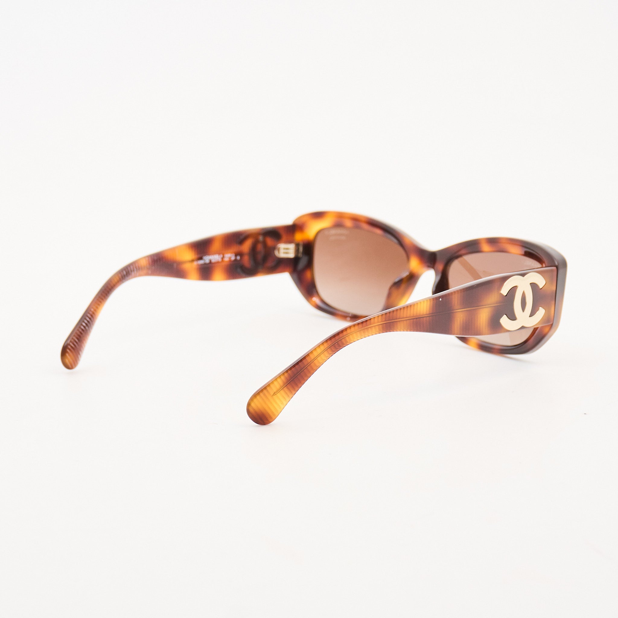 Chanel Havana Pillow CC Sunglasses