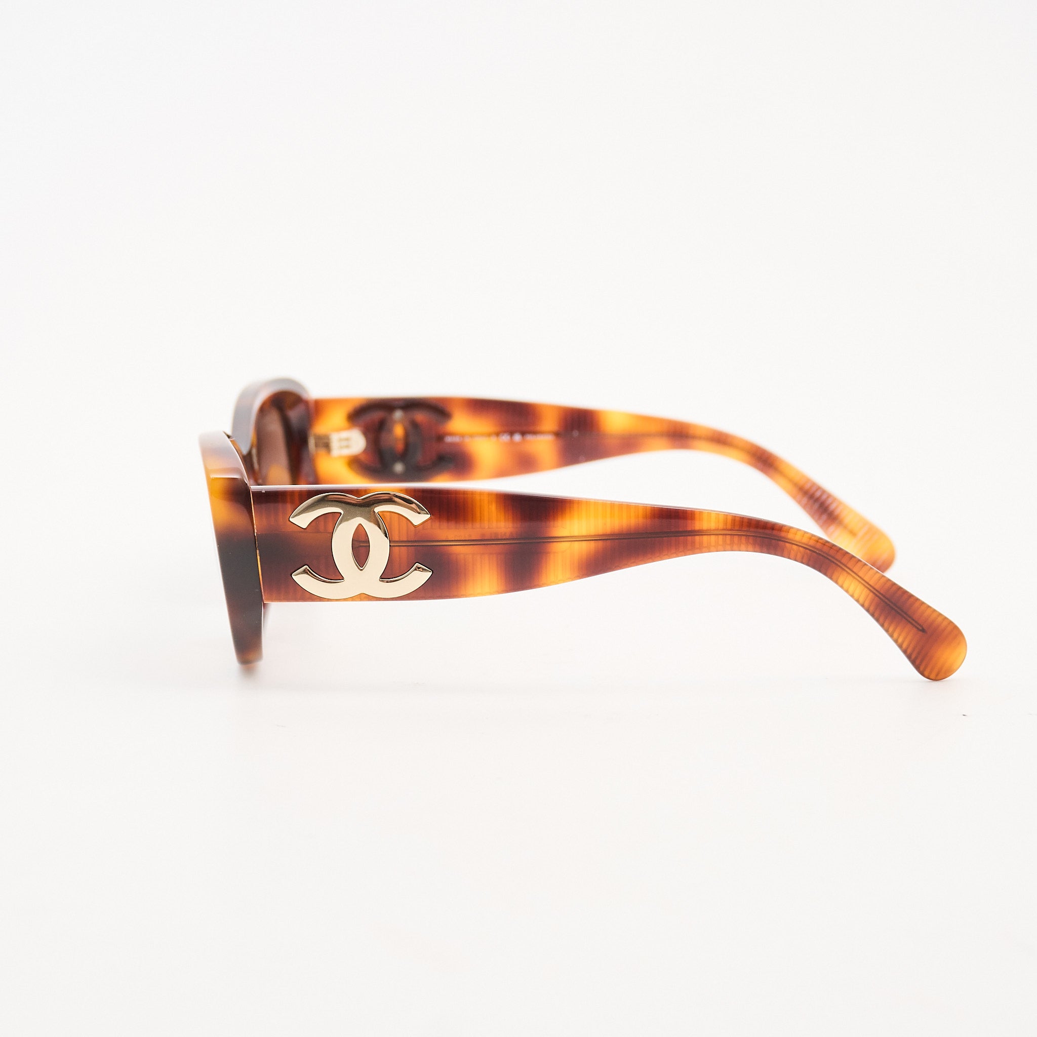 Chanel Havana Pillow CC Sunglasses
