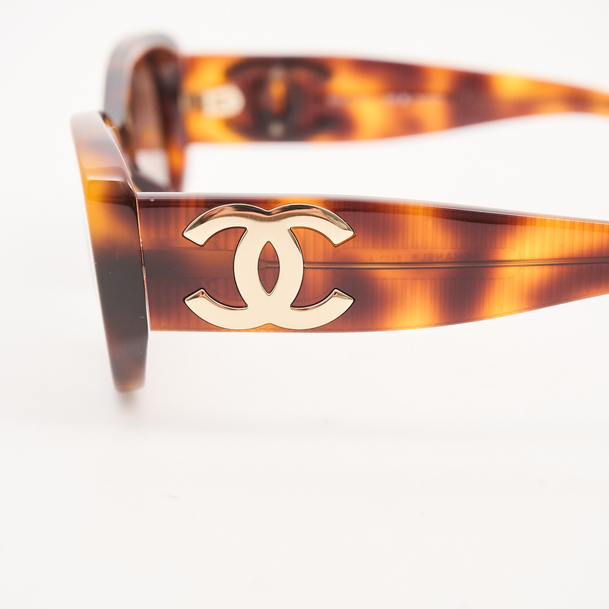 Chanel Havana Pillow CC Sunglasses