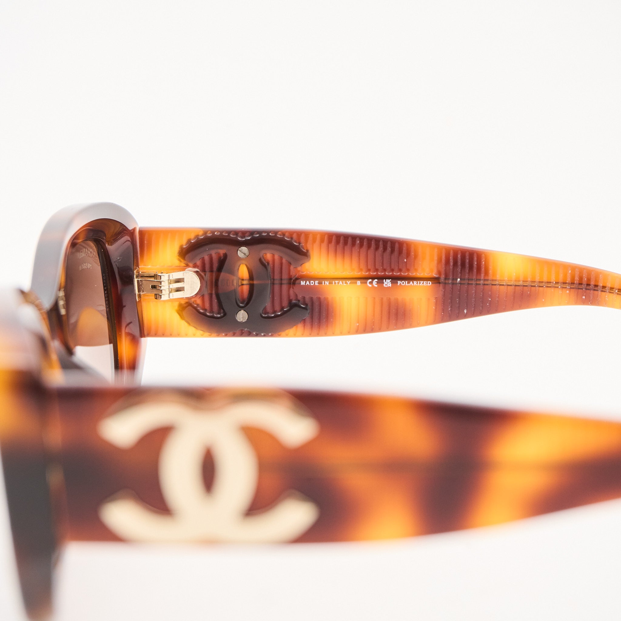 Chanel Havana Pillow CC Sunglasses