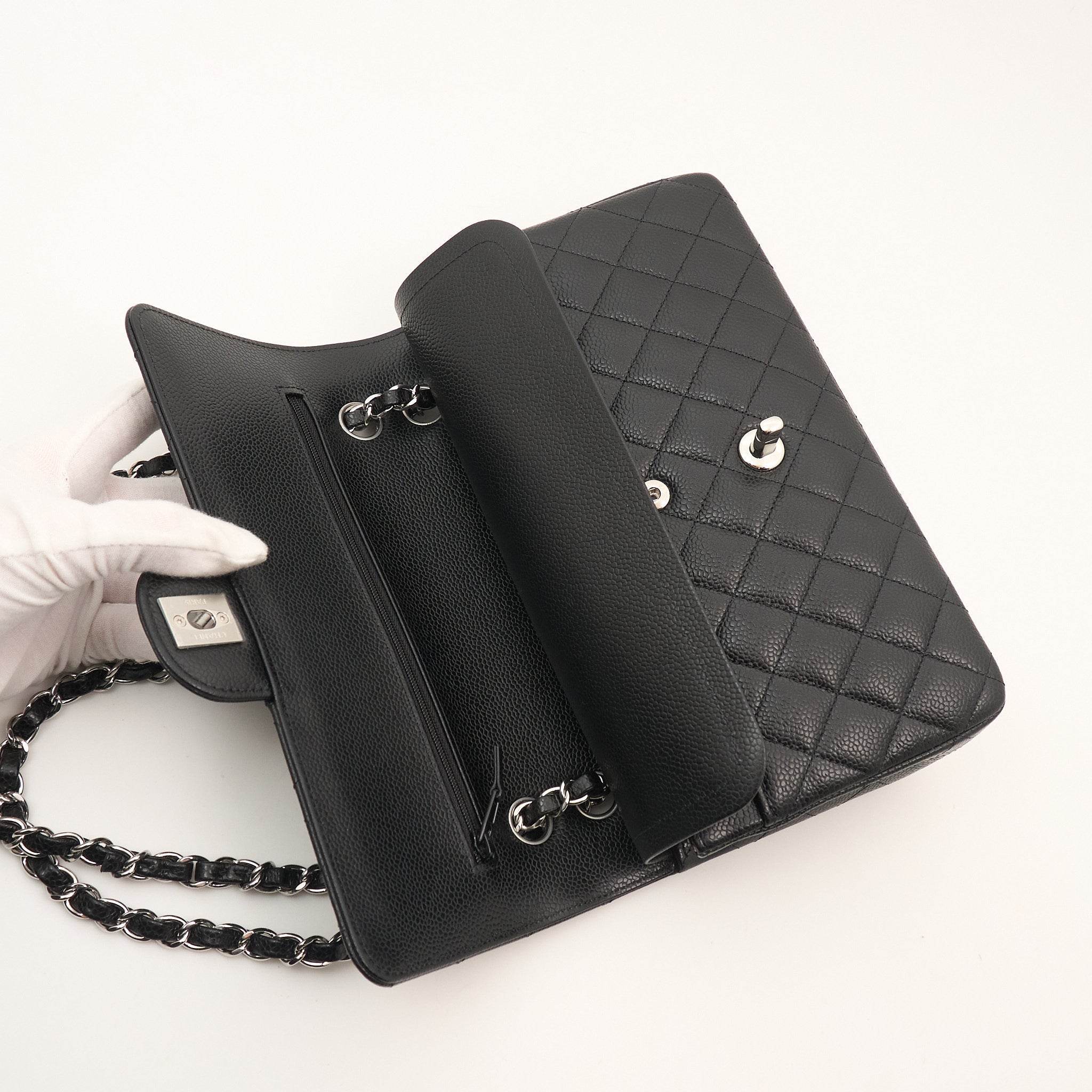 Chanel Medium Classic Double Flap SHW 2022