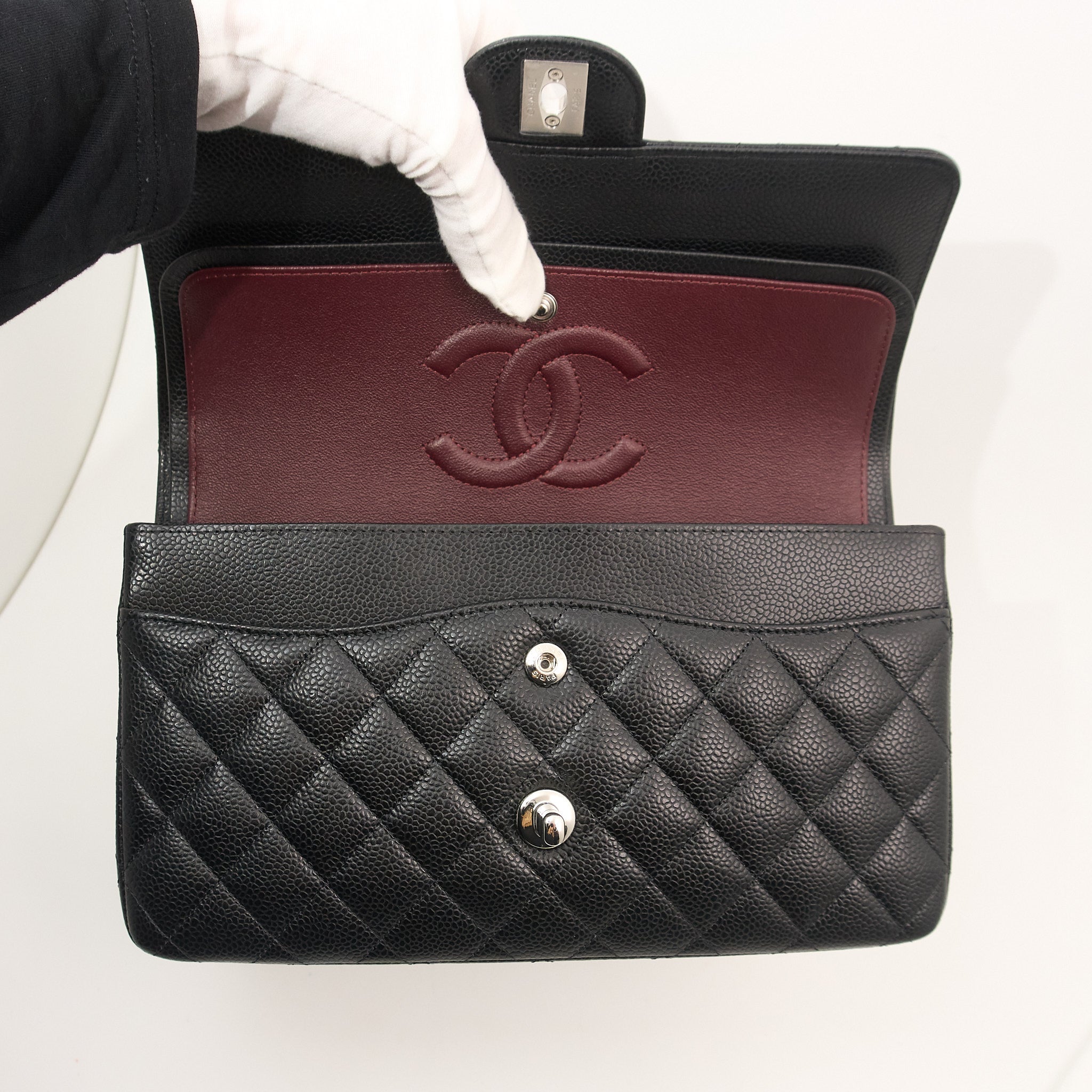 Chanel Medium Classic Double Flap SHW 2022