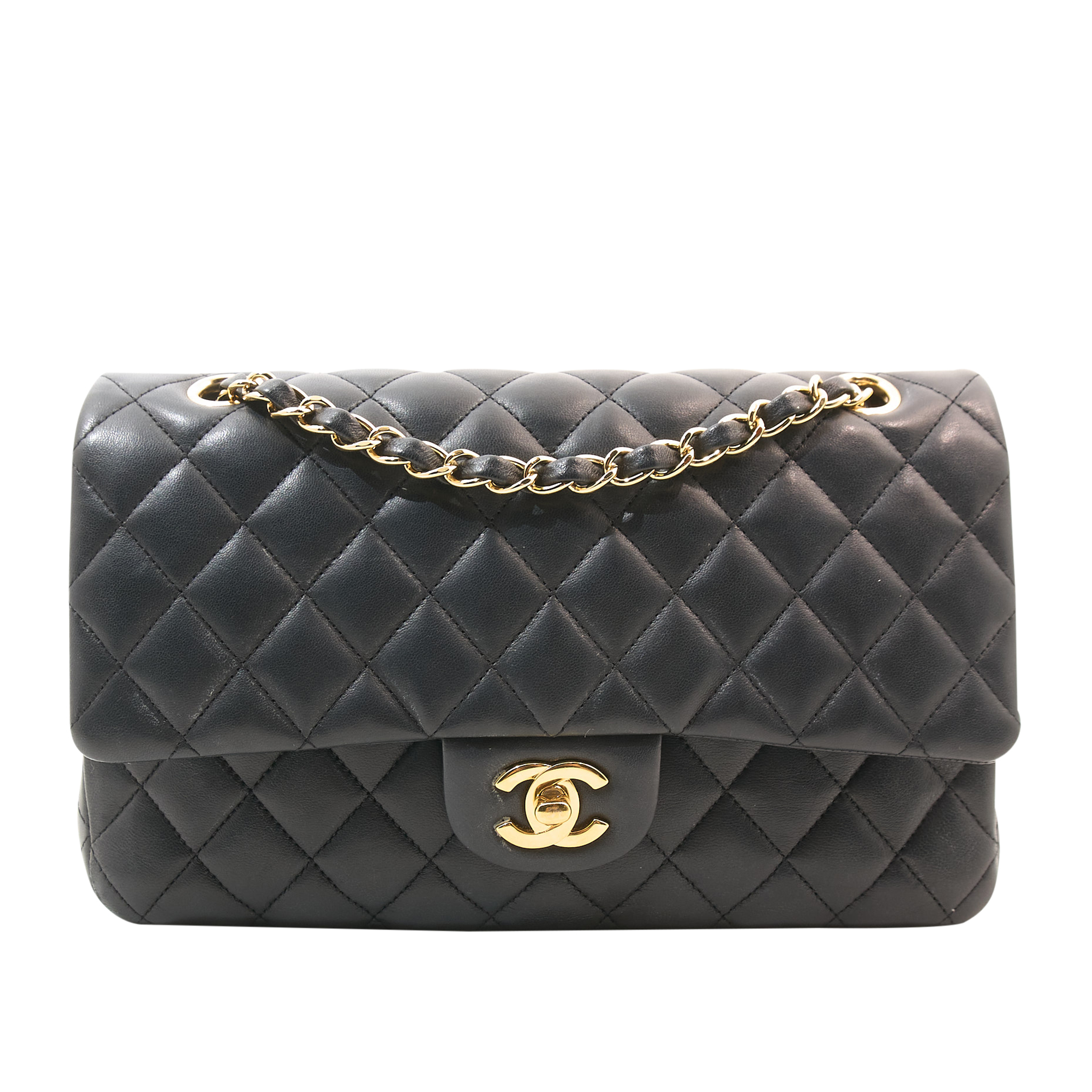 Chanel Medium Classic Flap Black Lambskin GHW