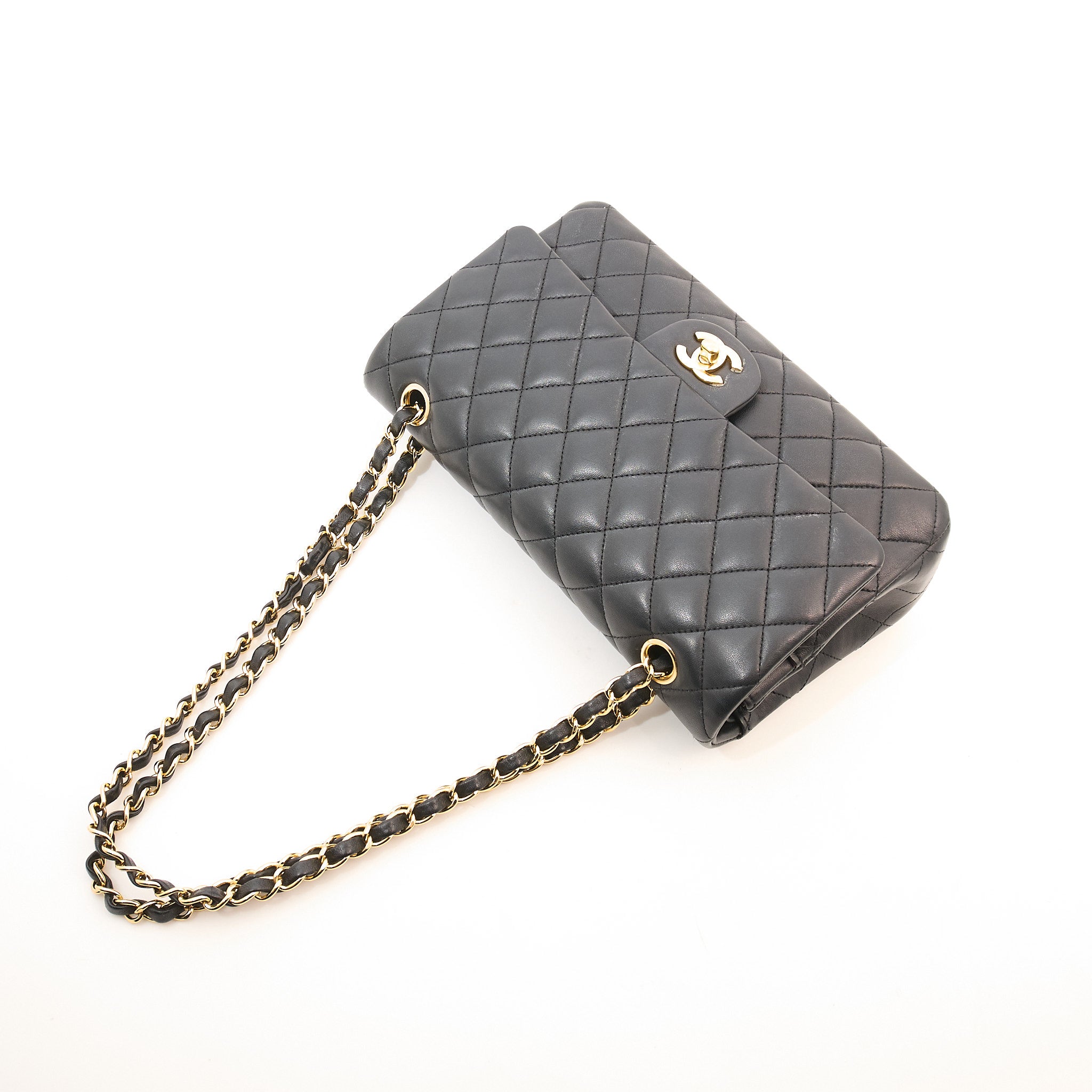 Chanel Medium Classic Flap Black Lambskin GHW