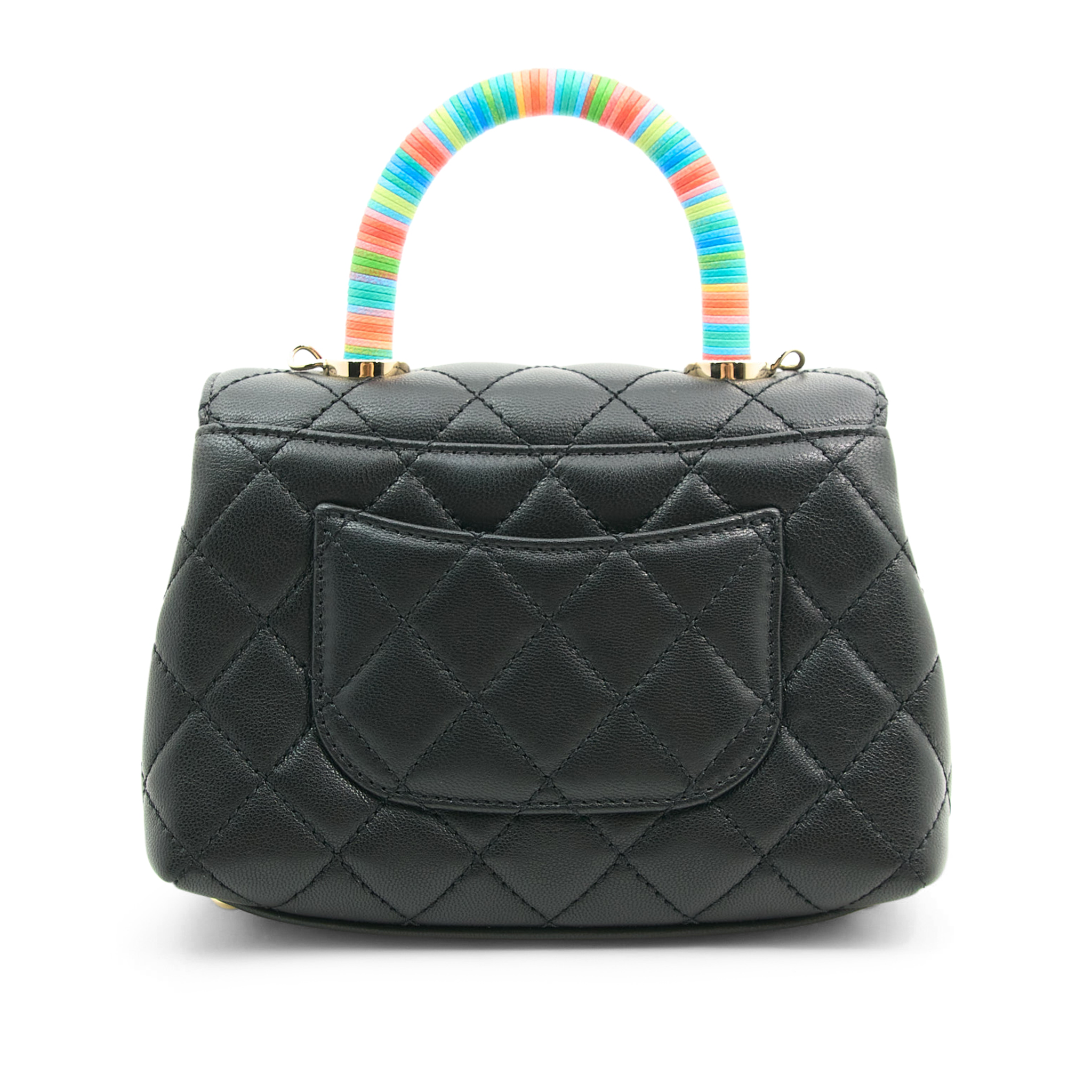 Chanel Mini Coco Top Handle Black