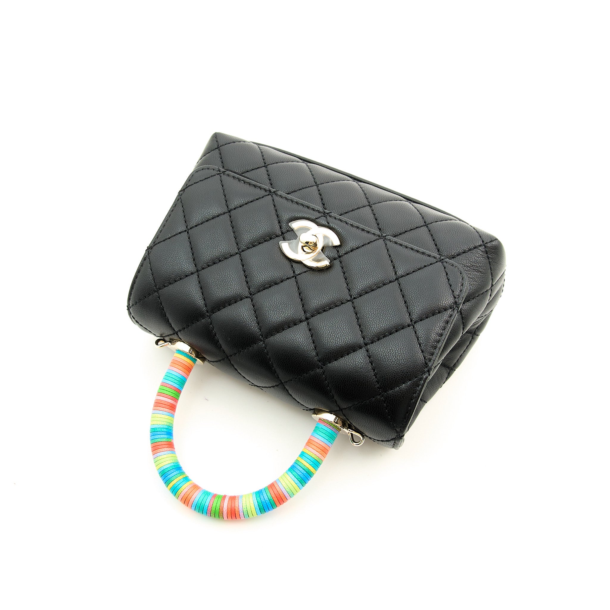 Chanel Mini Coco Top Handle Black