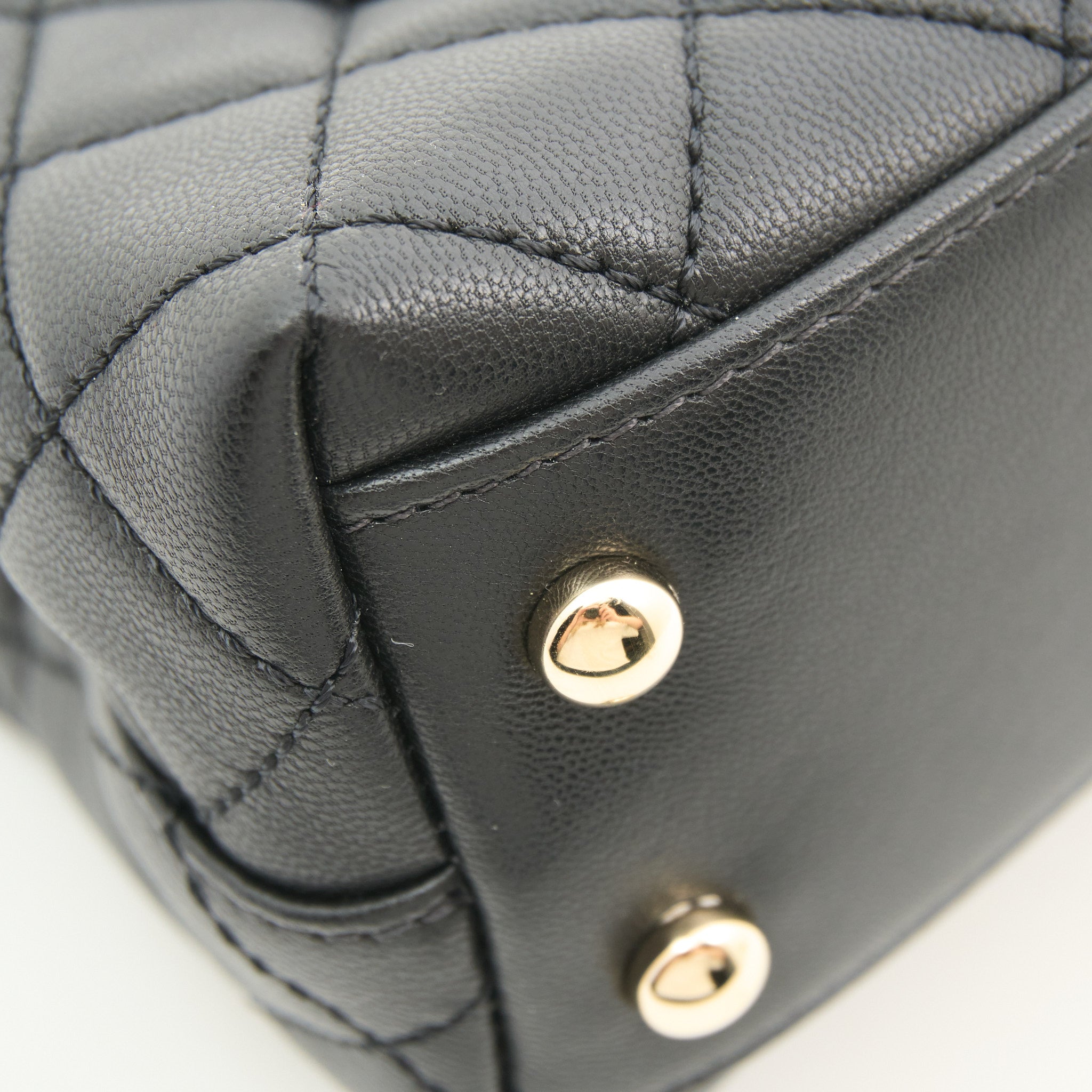 Chanel Mini Coco Top Handle Black