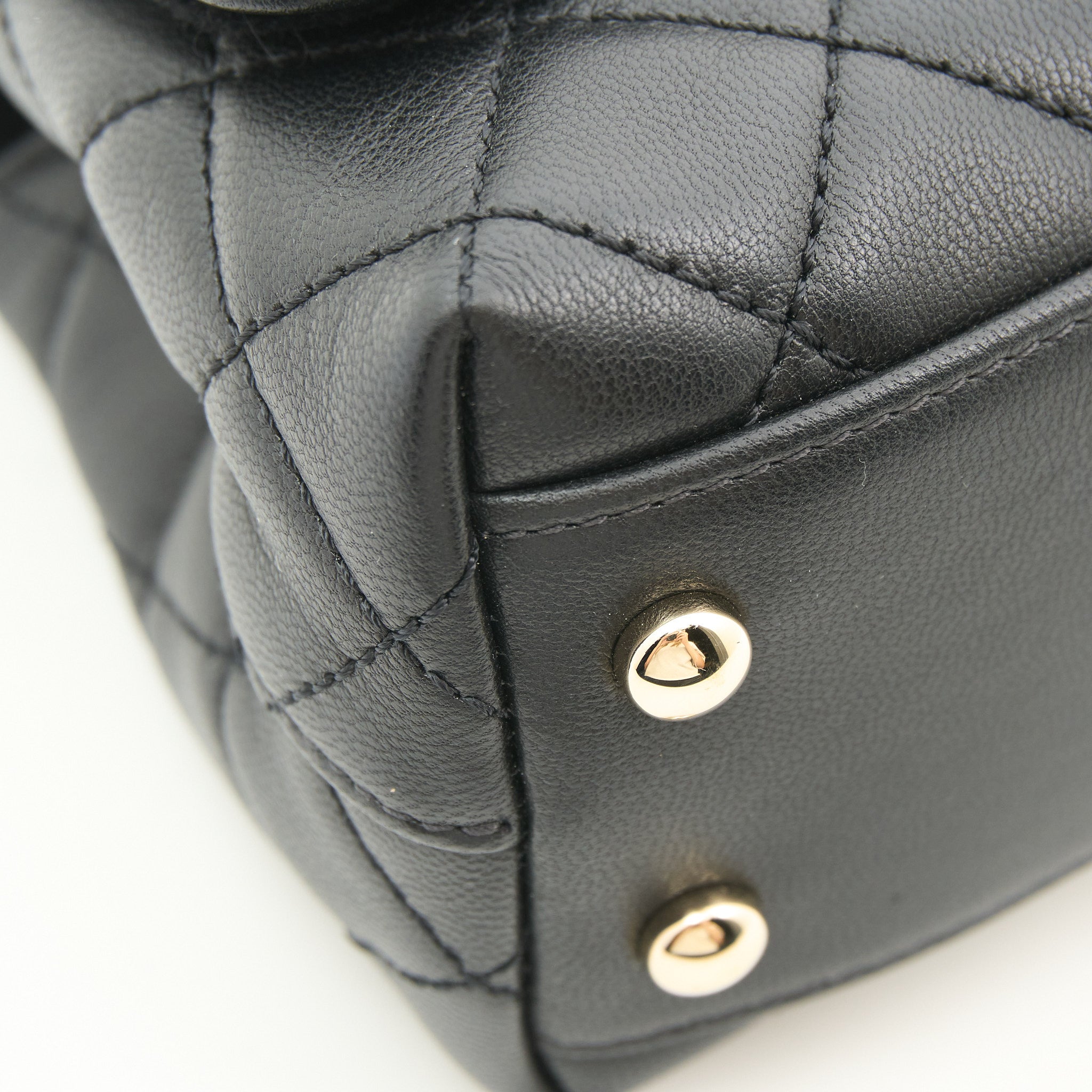 Chanel Mini Coco Top Handle Black