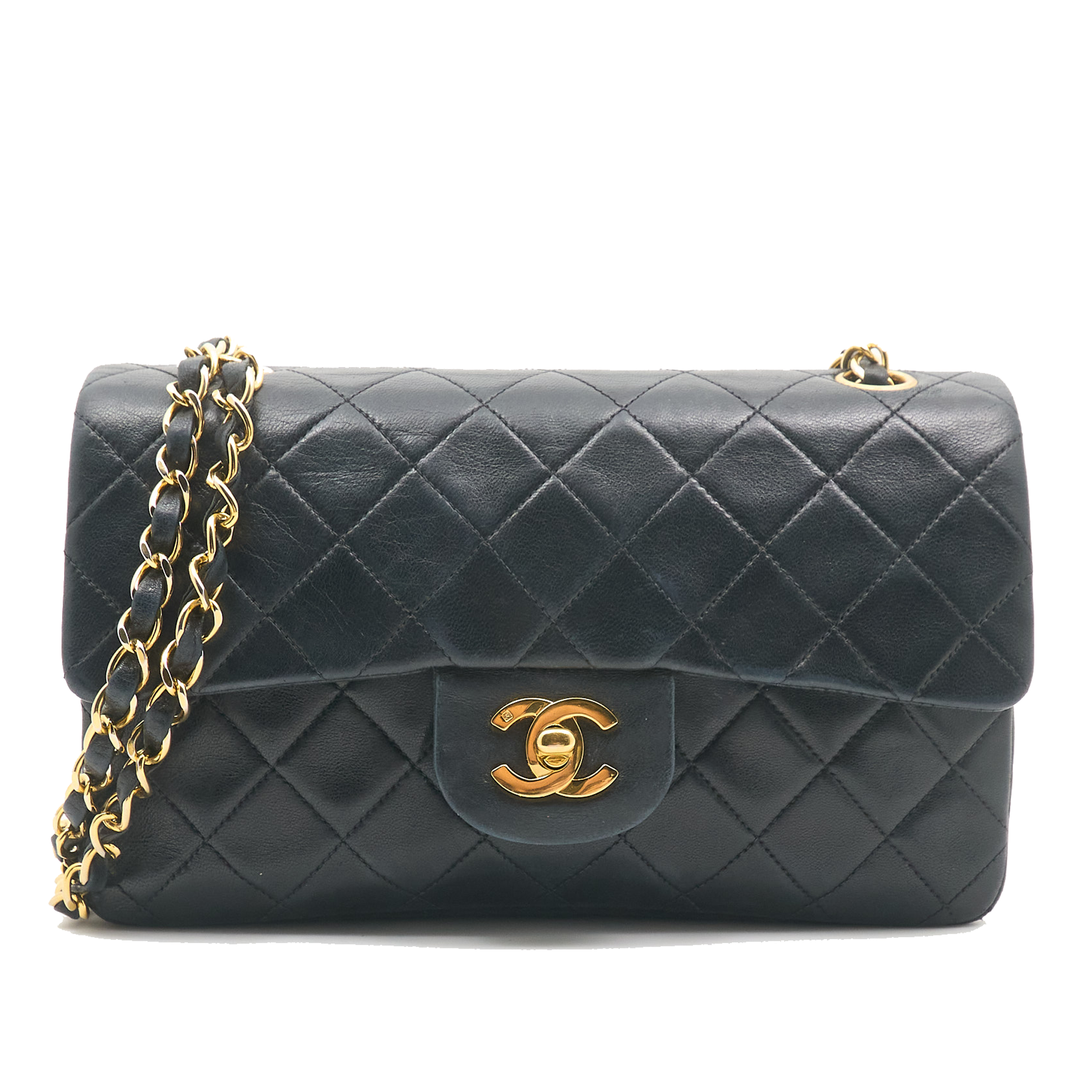 Chanel Vintage Small Classic Double Flap Bag