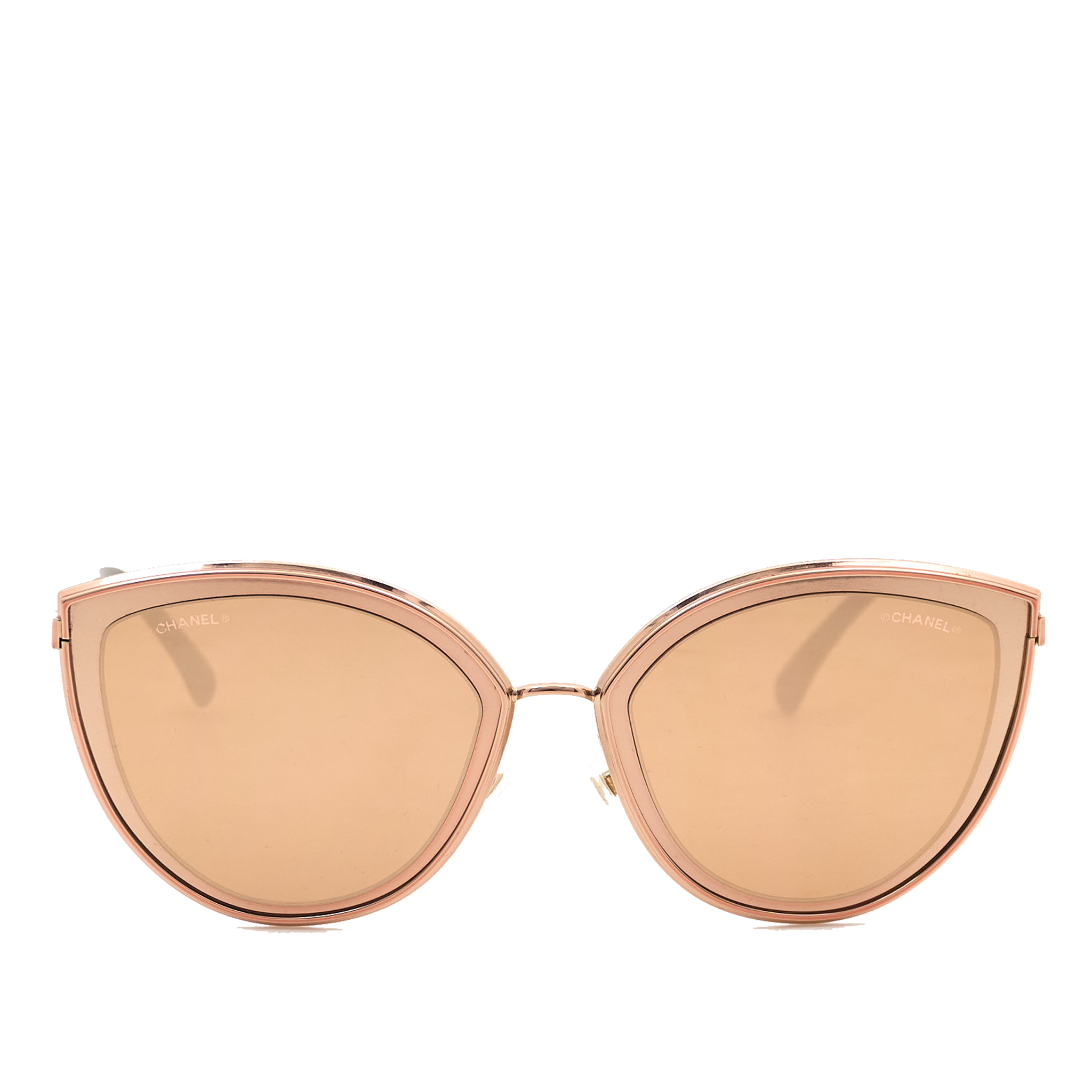 Chanel Rose Gold Sunglasses