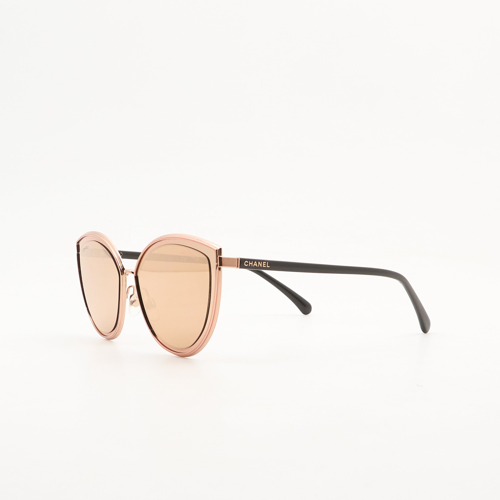 Chanel Rose Gold Sunglasses