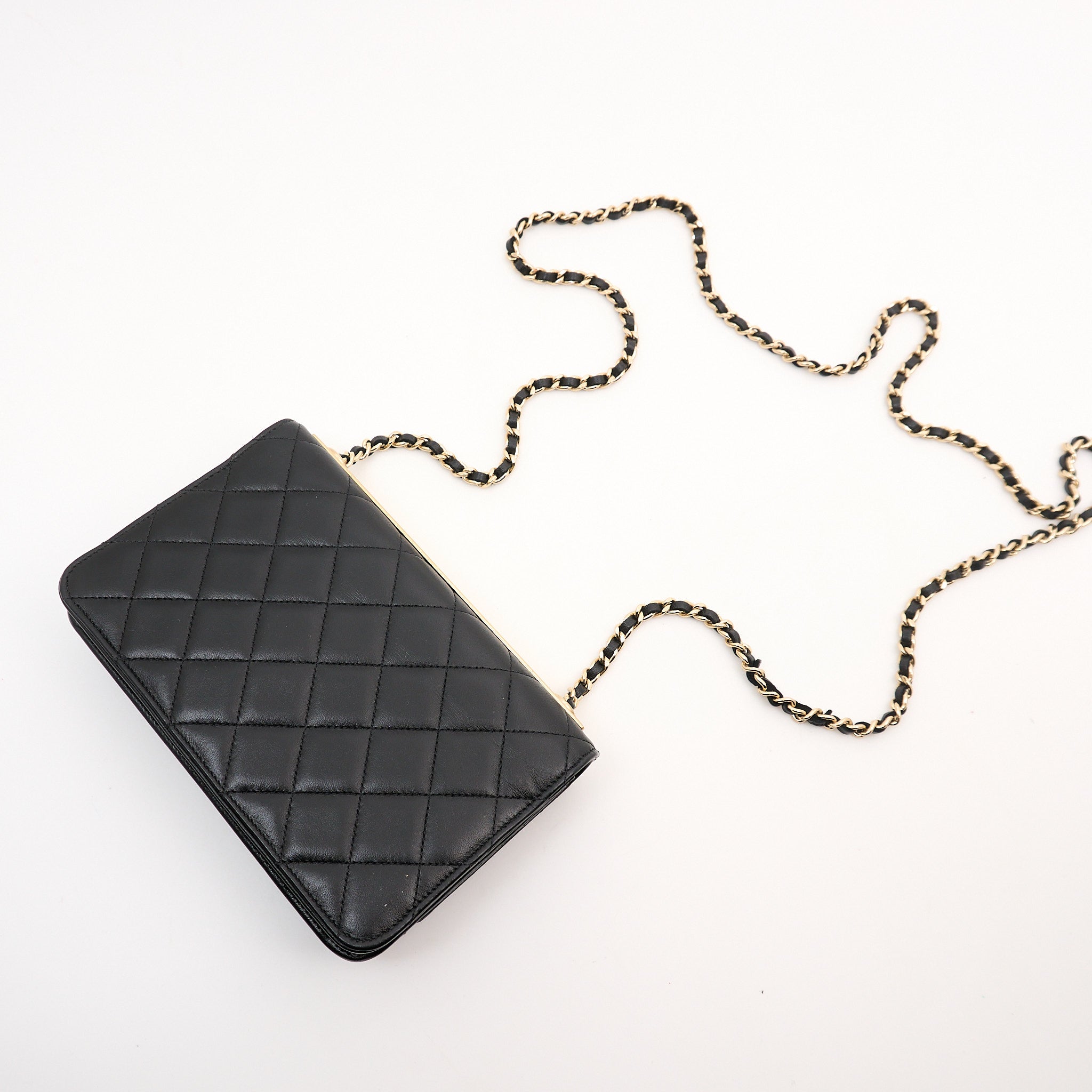 Chanel Trendy WOC Black Lambskin GHW