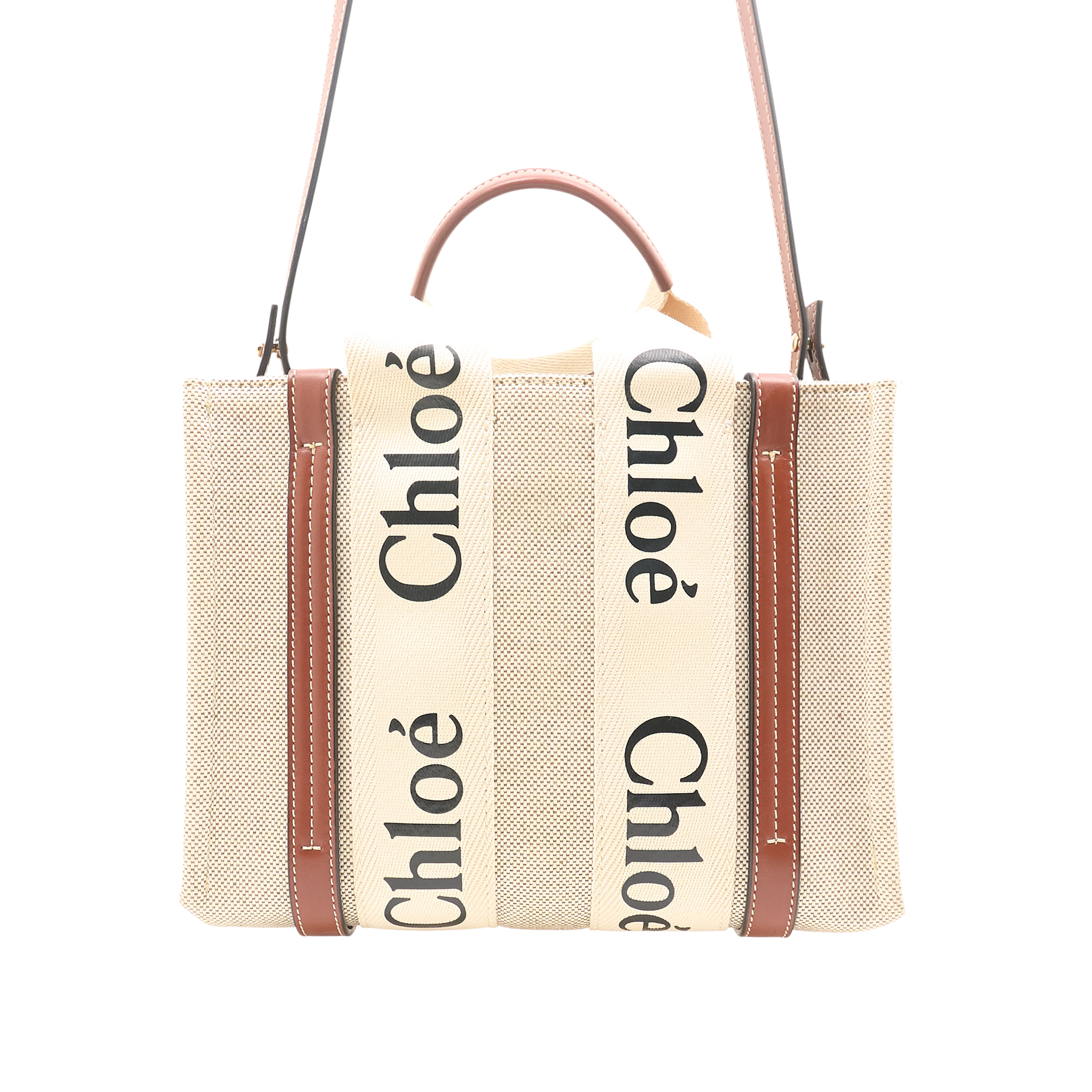 Chloe Small Woody Tote Bag