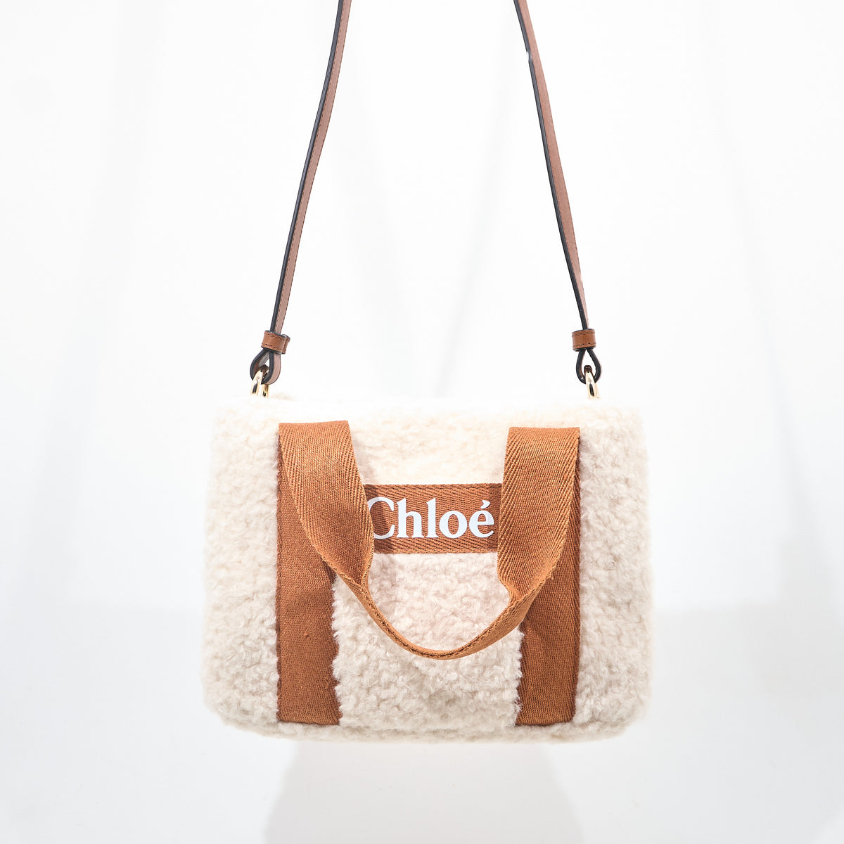 Chloe Teddy Shoulder Tote