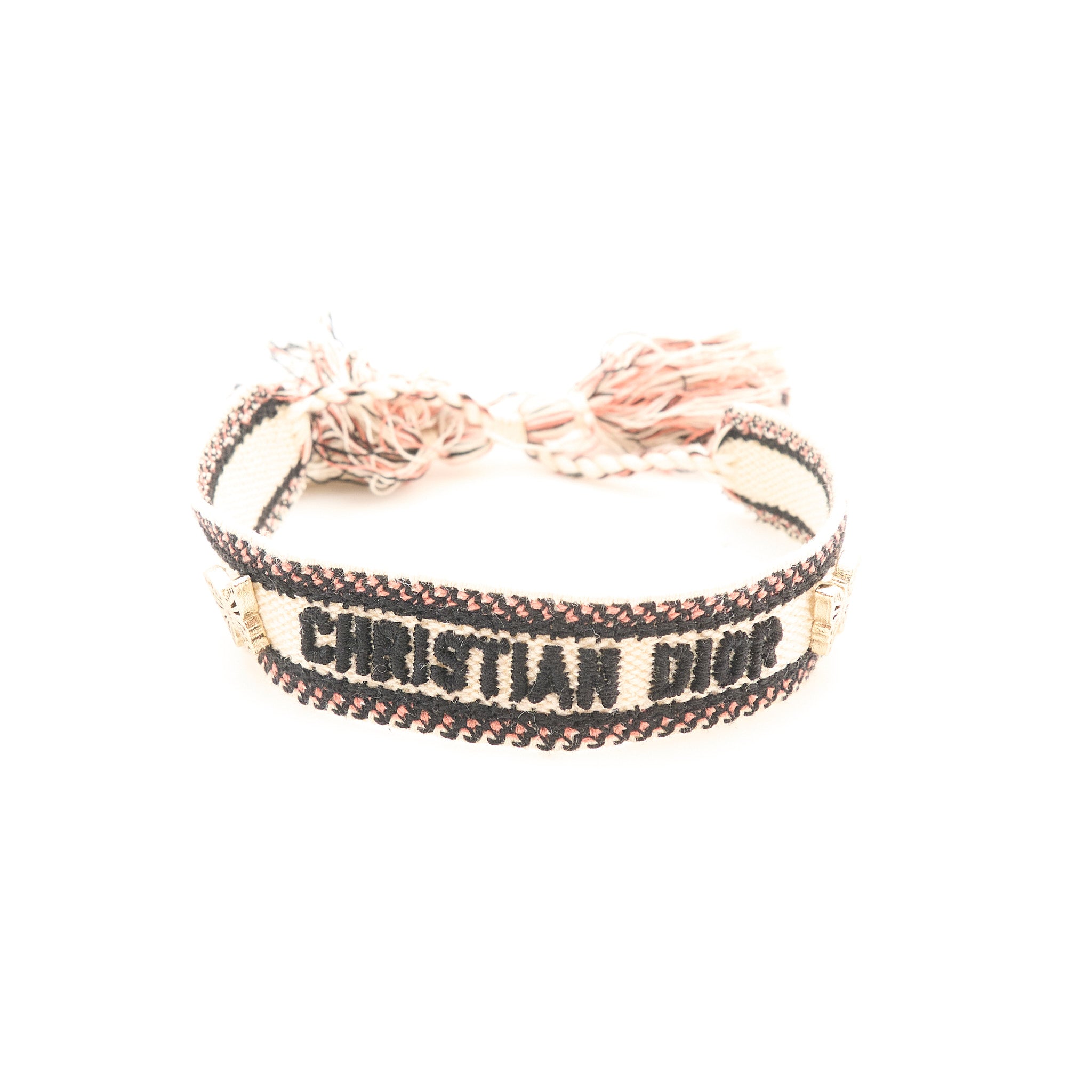 Christian Dior Beige Pink Bracelet
