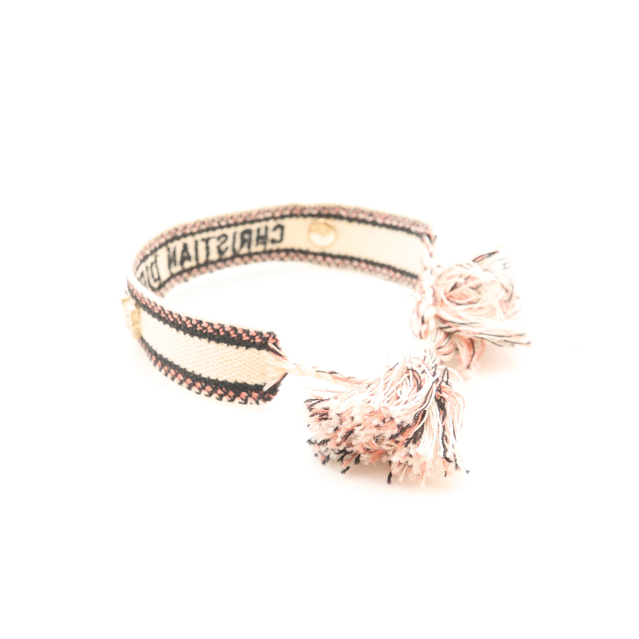Christian Dior Beige Pink Bracelet