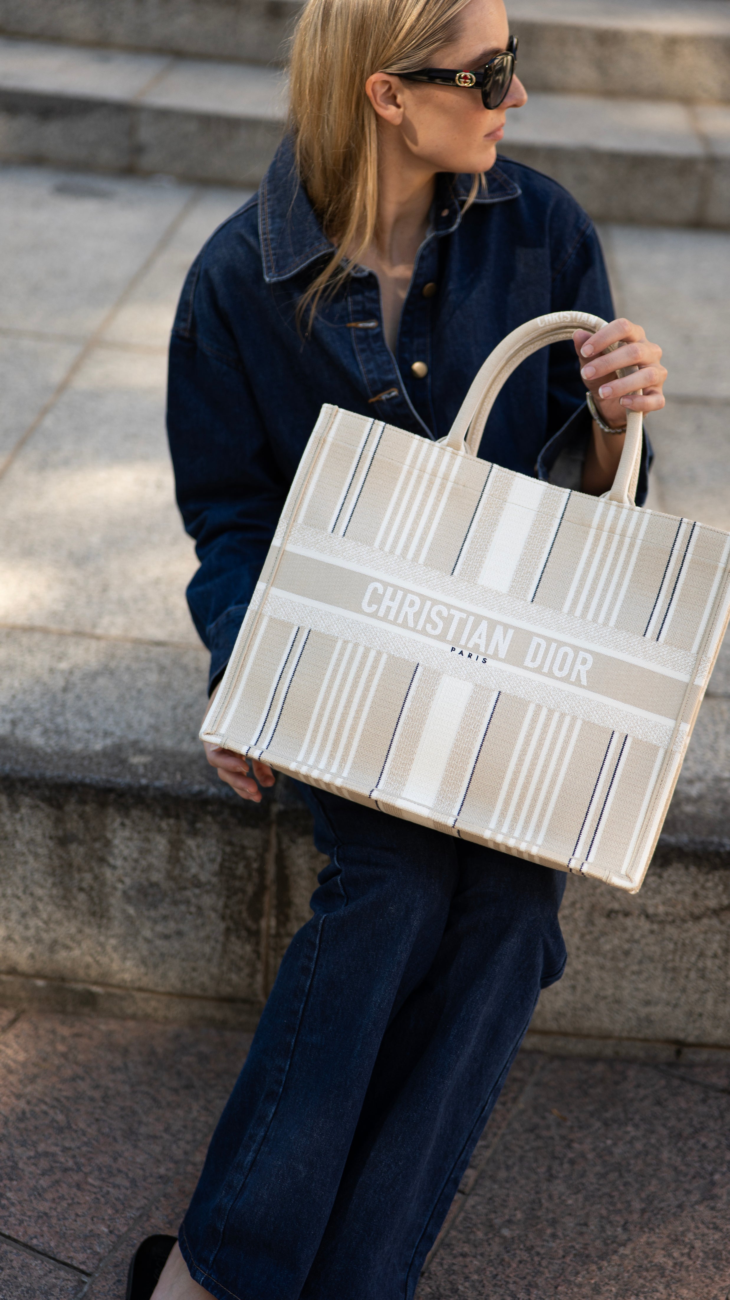 Christian Dior Book Tote GM