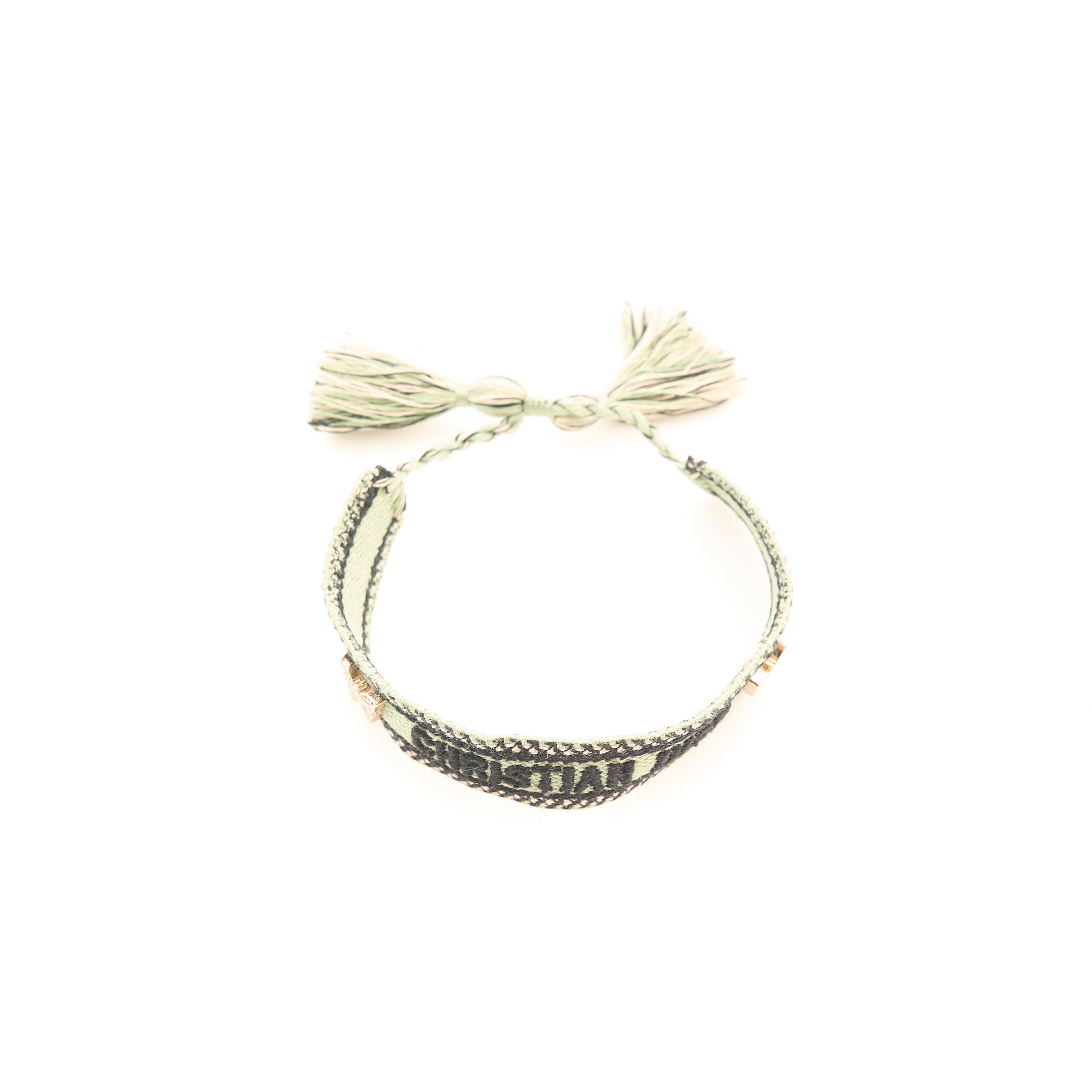 Christian Dior Green Bracelet