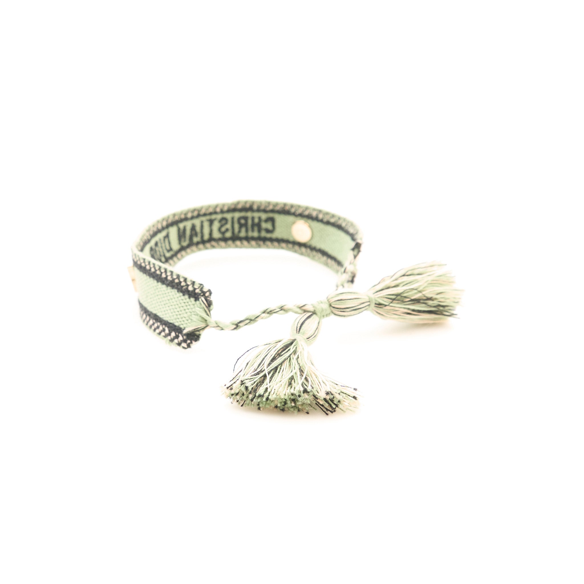 Christian Dior Green Bracelet