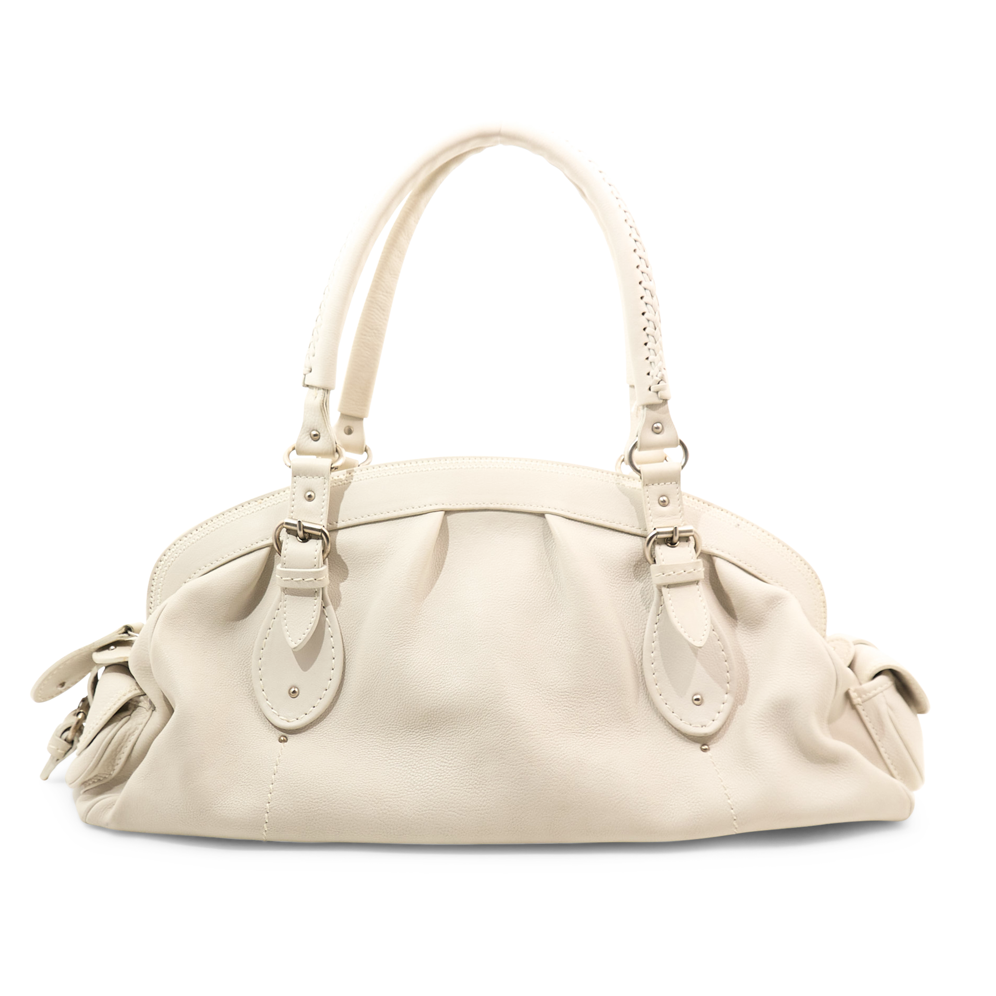 Christian Dior Ivory Frame Shoulder Bag