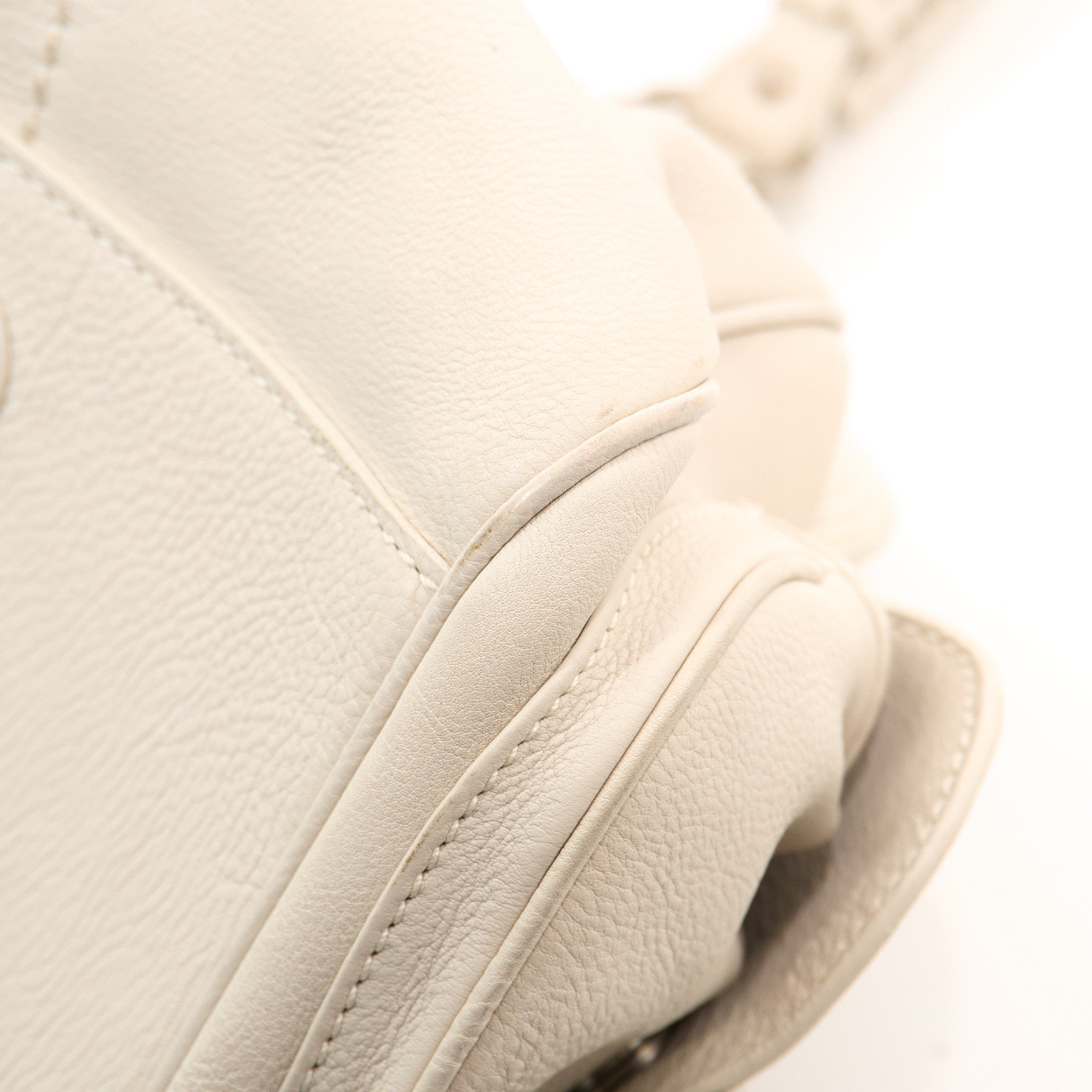 Christian Dior Ivory Frame Shoulder Bag