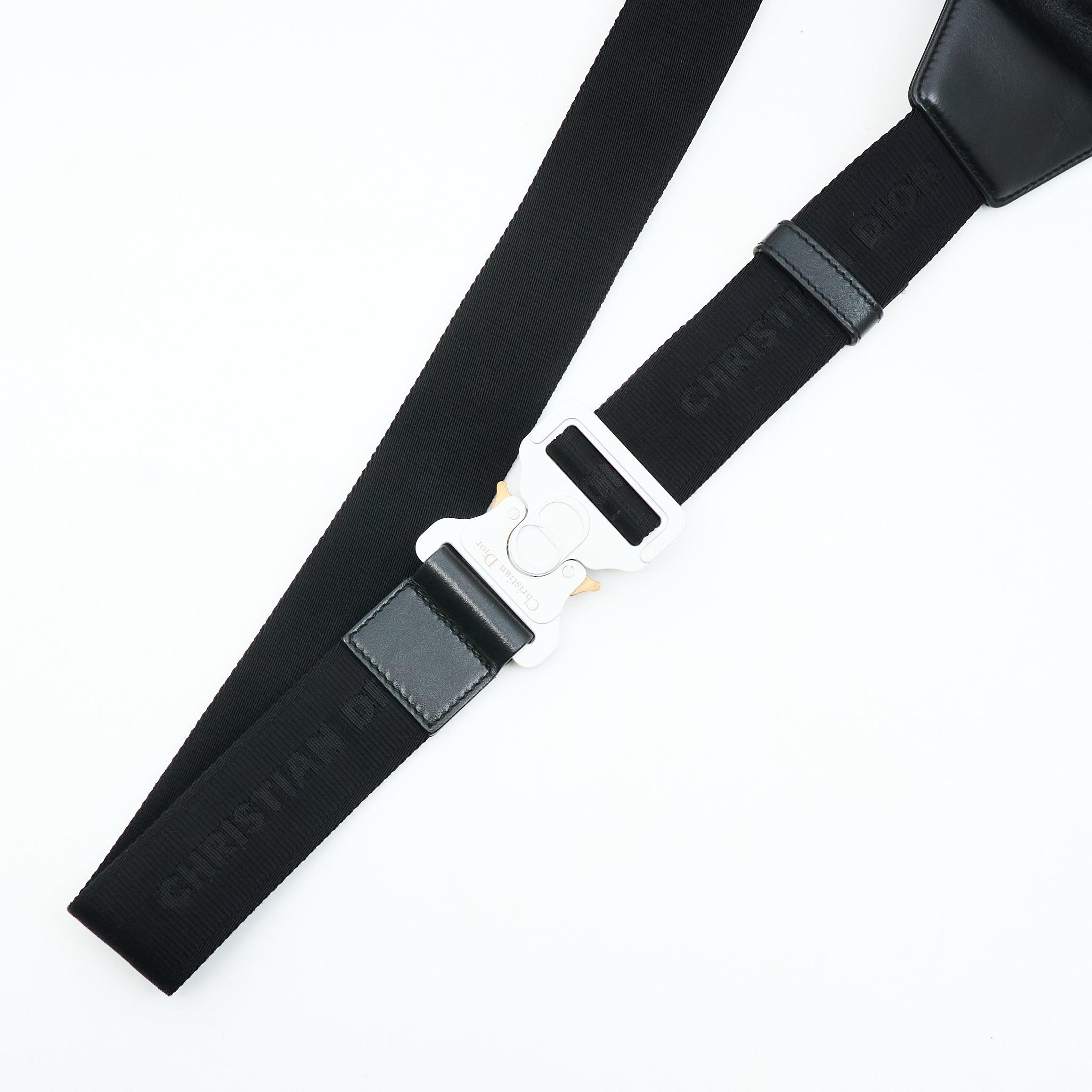 Christian Dior Leather Saddle Crossbody Bag