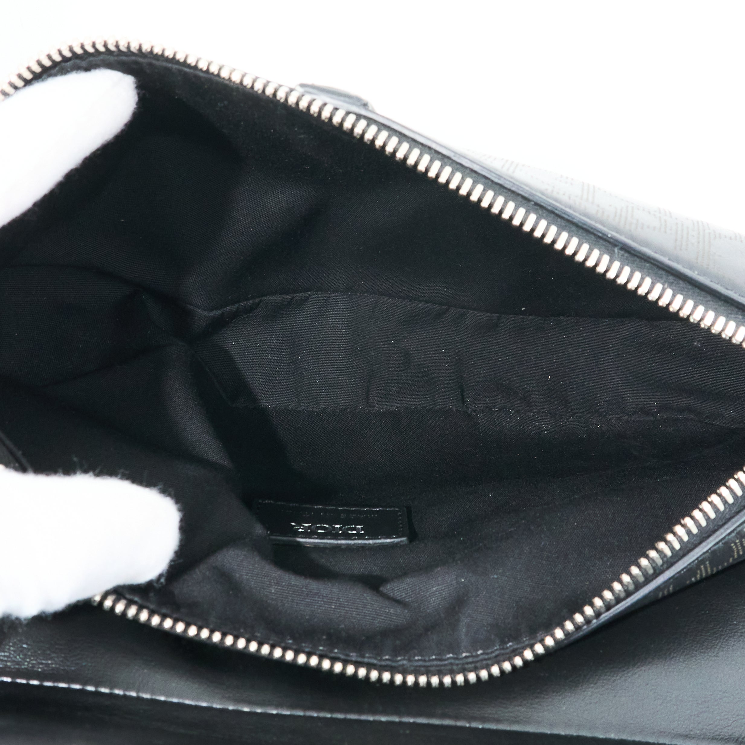 Christian Dior Leather Saddle Crossbody Bag